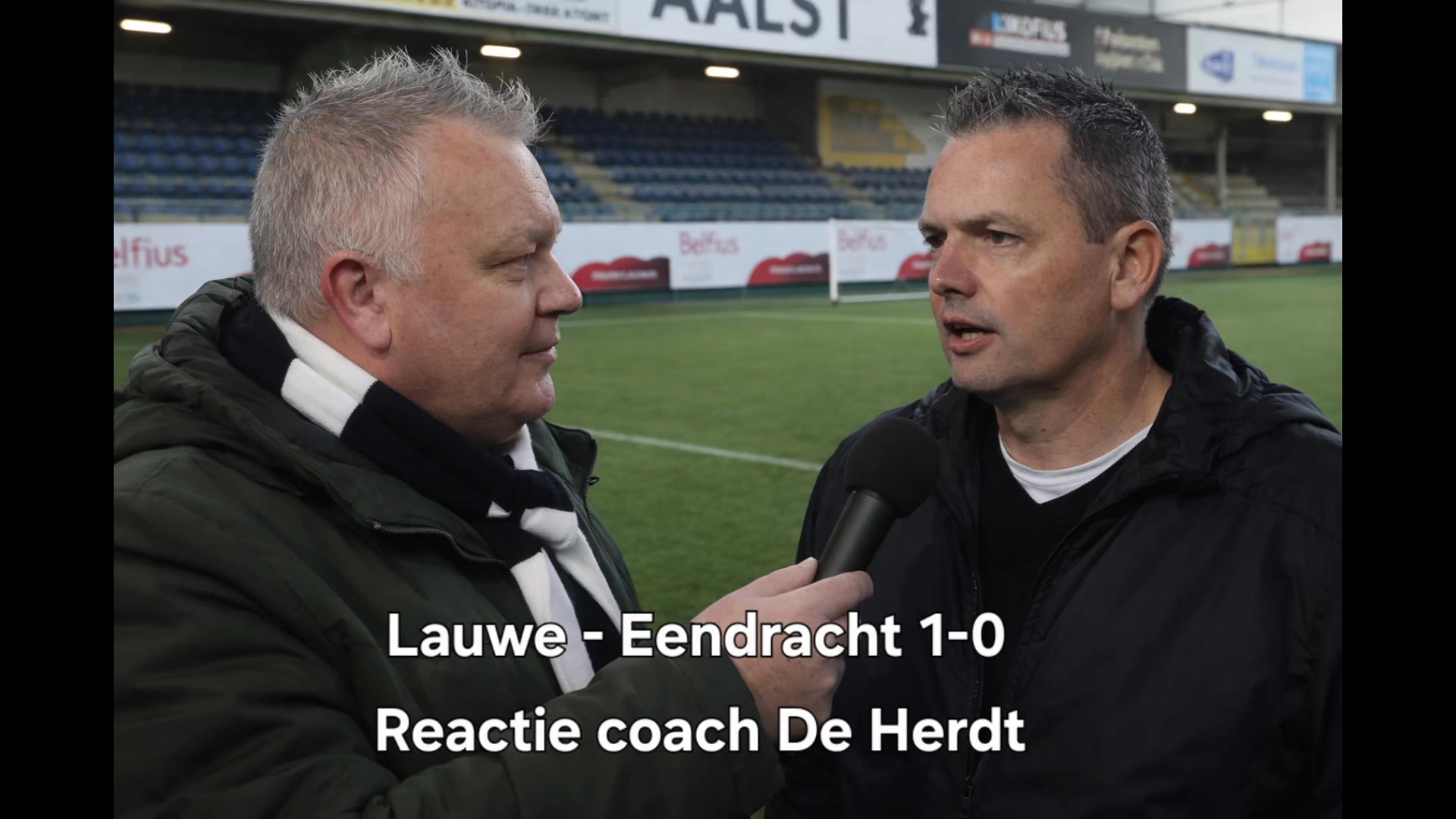Eendracht Aalst Lede verloor gisteren met 1-0 van Lauwe.