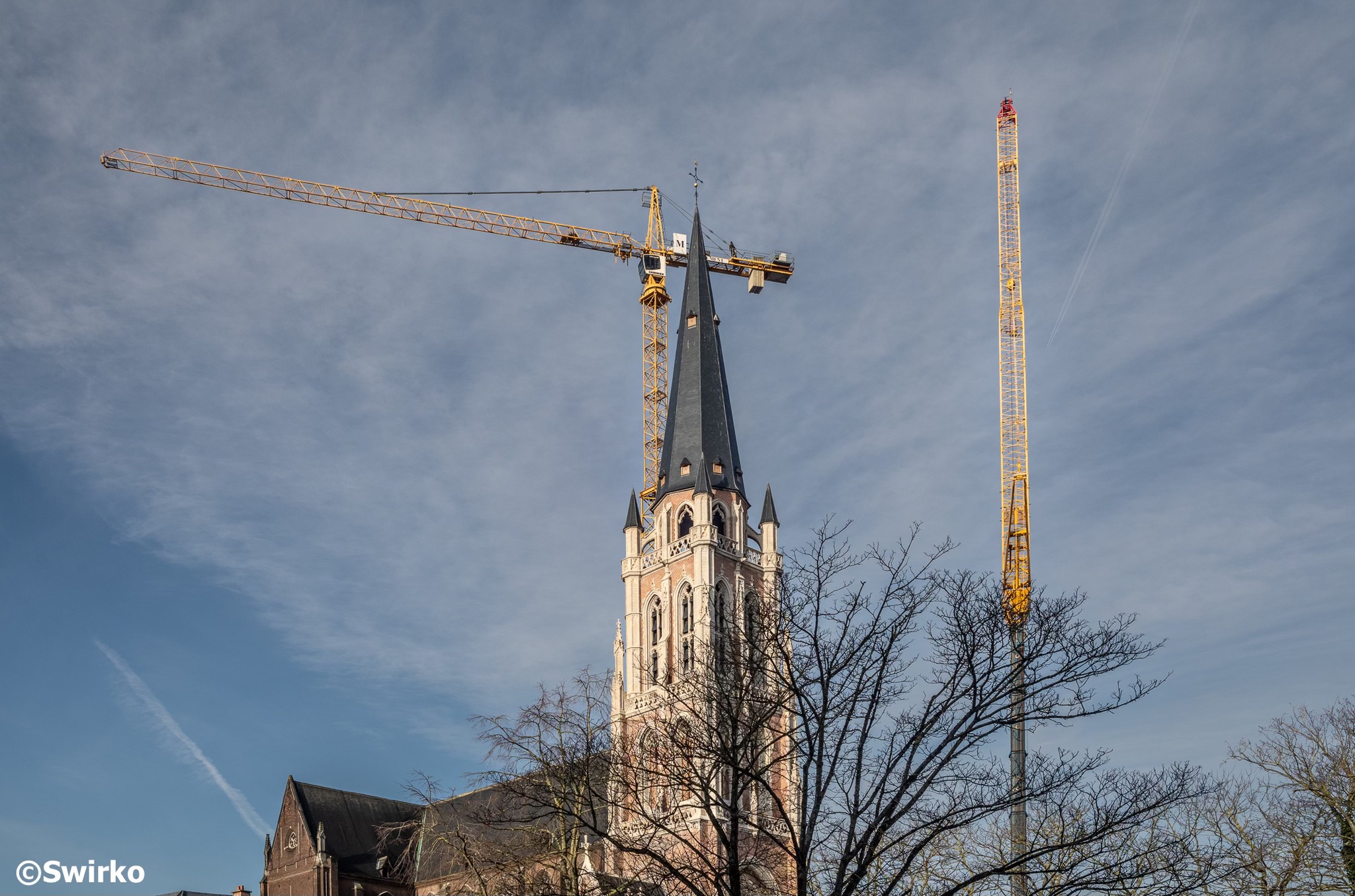Plaatsing torenkraan markeert start tweede restauratiefase Sint-Jozefkerk 🏗