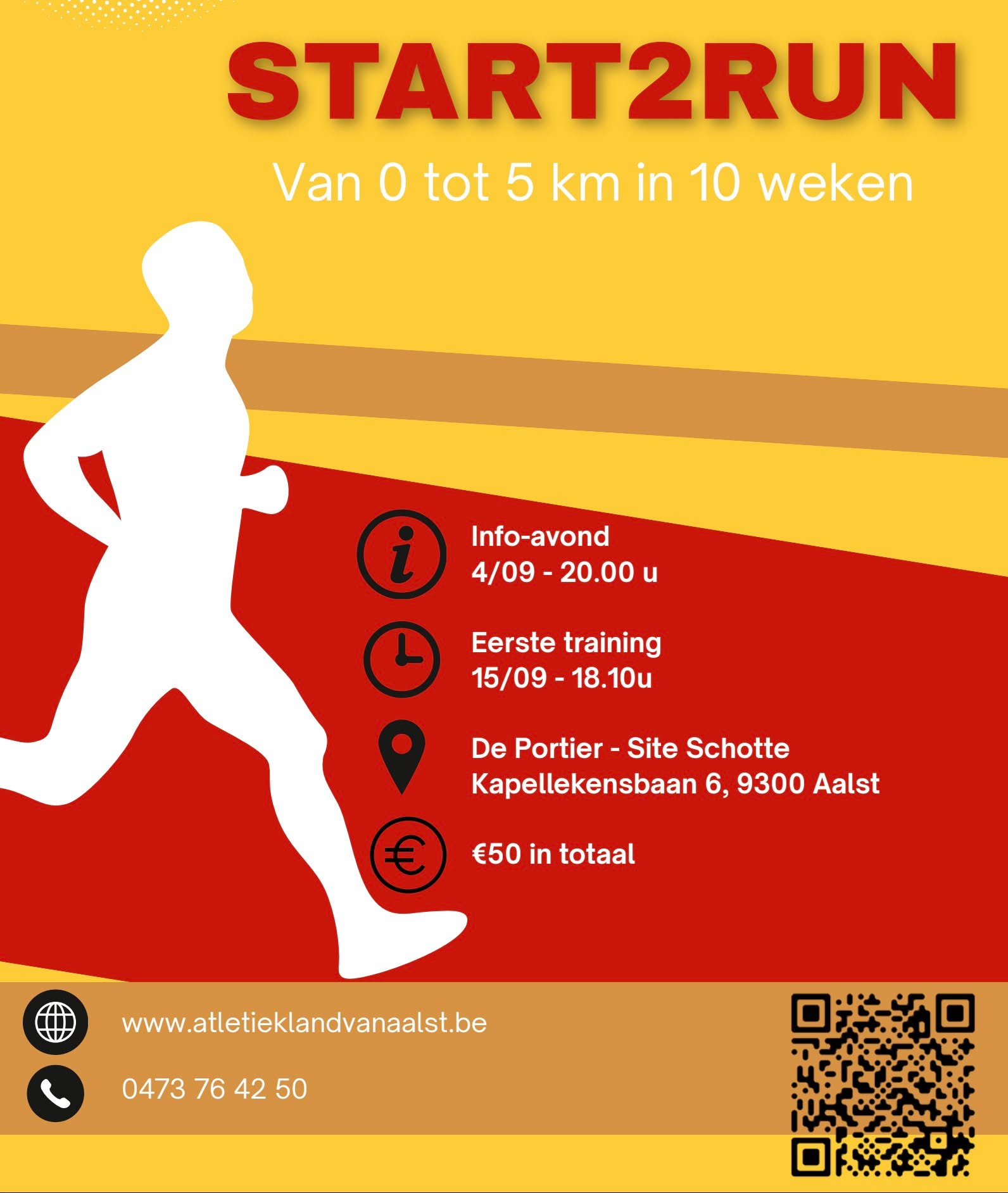 ALVA start in september opnieuw met tien weken Start2Run
