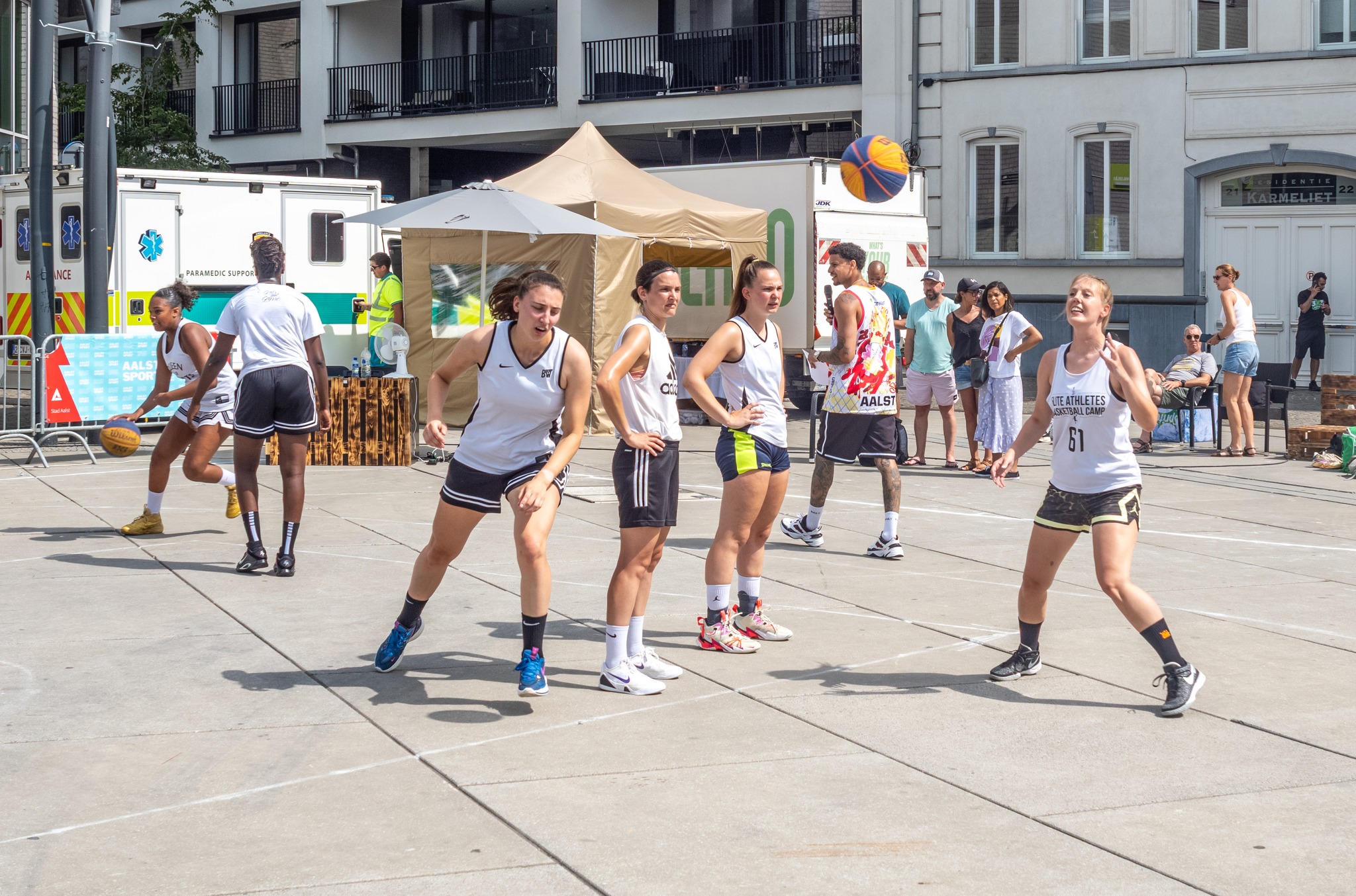 🏀 Hopmarkt Aalst was het decor voor spectaculaire Crelan 3x3 Masters