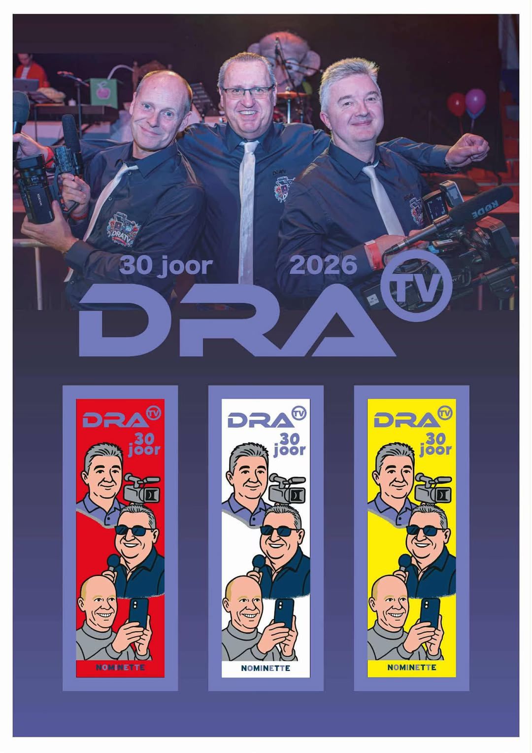 Digitale Regio Aalst viert in 2026 zijn 30ste verjaardag en pakt daarvoor uit met unieke nominetten.