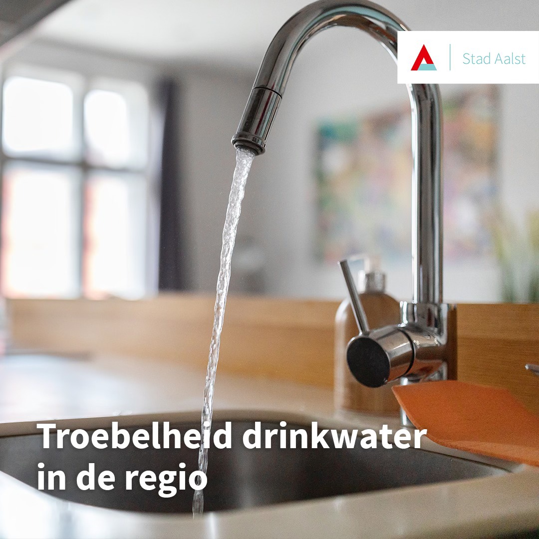 Troebelheid in het drinkwater in delen van Aalst