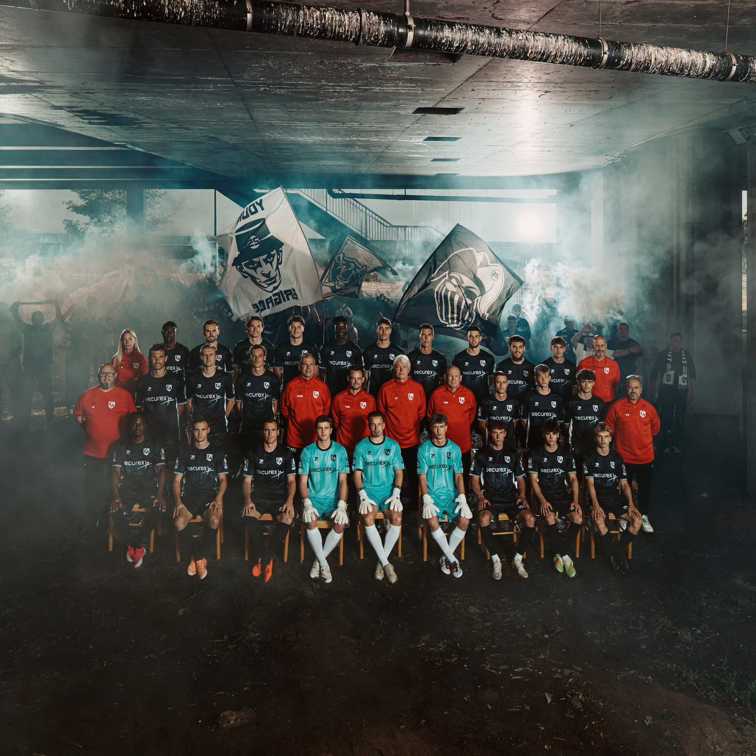 Eendracht Aalst Lede zet supporters mee op officiële ploegfoto