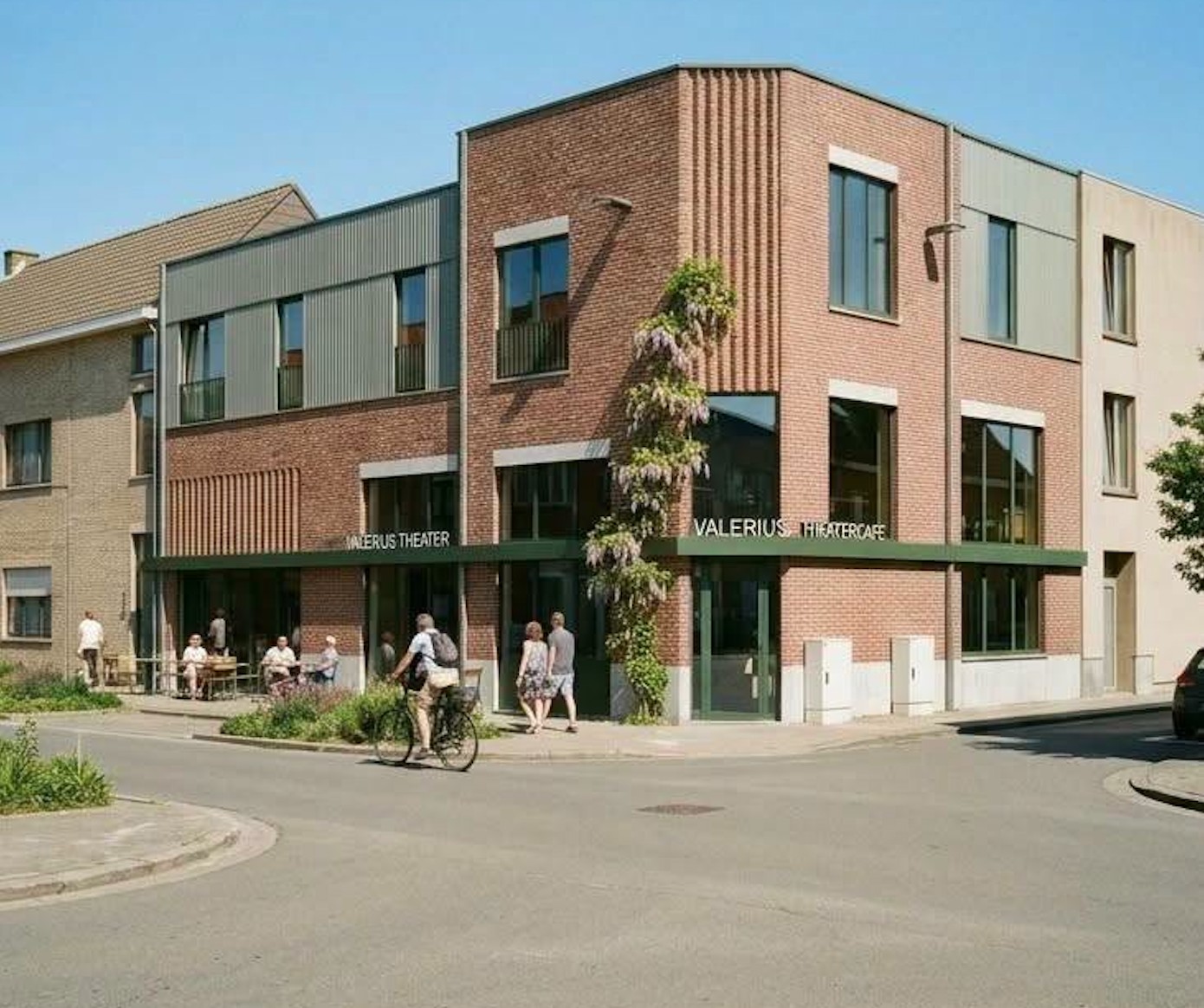 Café ’t Hoeksken tegen de vlakte: hier komt Theater Valerius