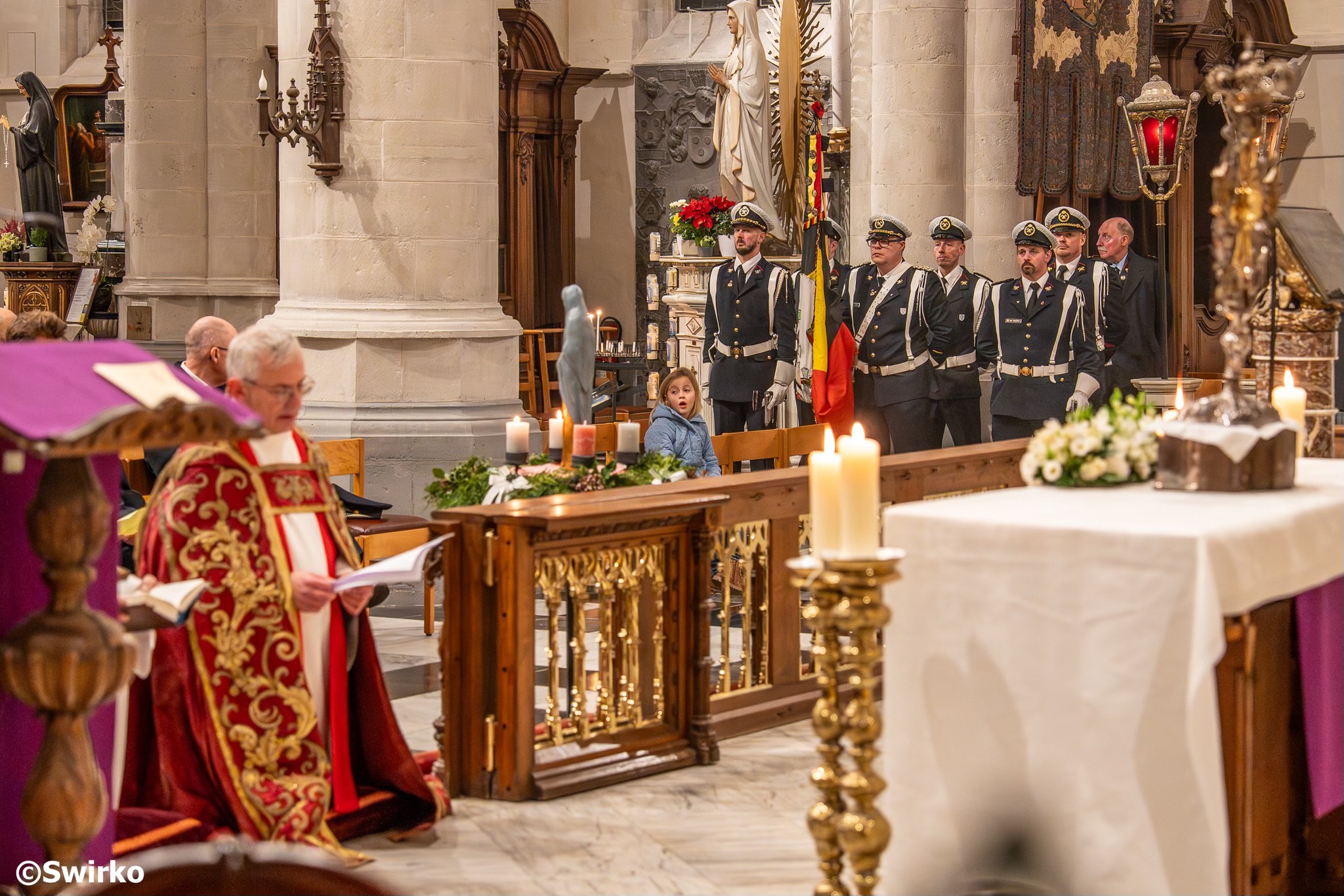🔥 Aalst viert heilige Barbara, patrones van de brandweer 🙏