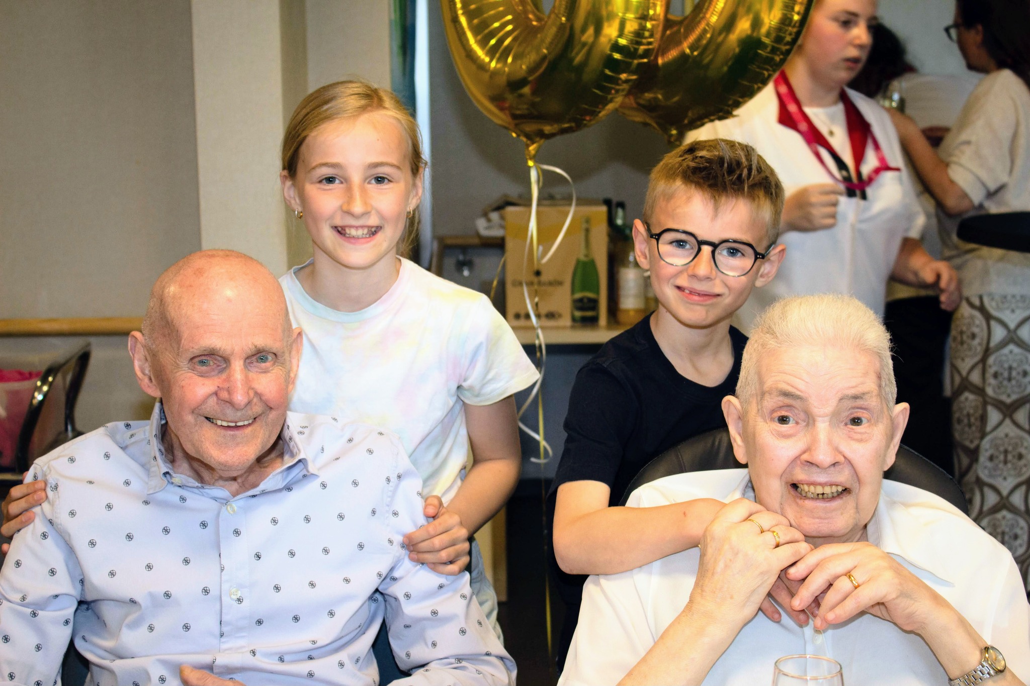 🎉 65 jaar liefde gevierd in WZC De Toekomst 💍