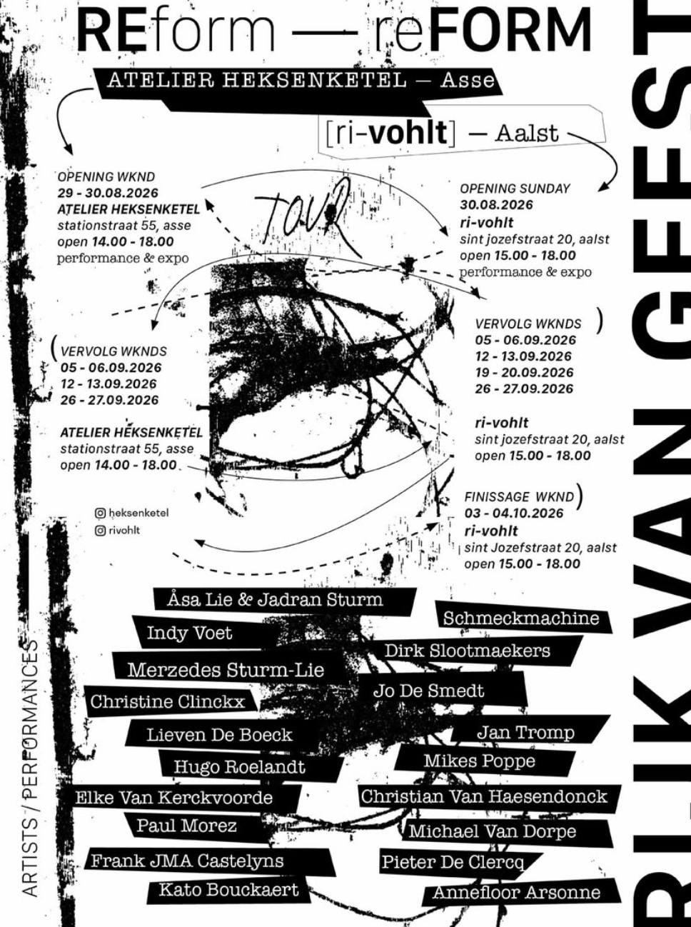 Aalst krijgt opnieuw experimentele kunstexpo met ‘REform — reFORM’