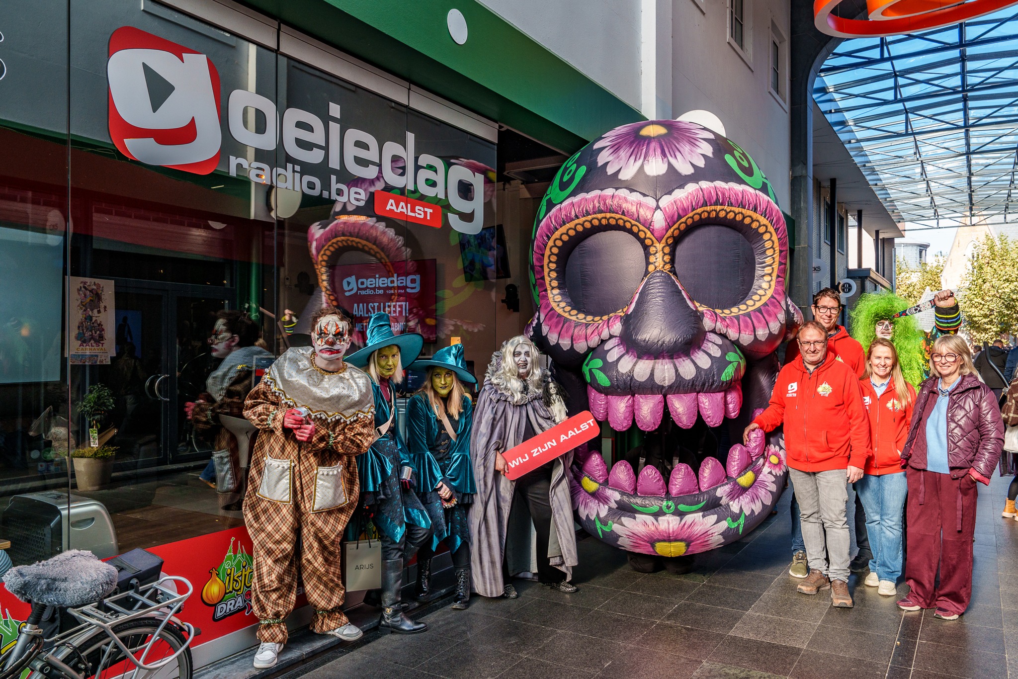Griezels, snoepjes en 500 kleine monstertjes in Aalst