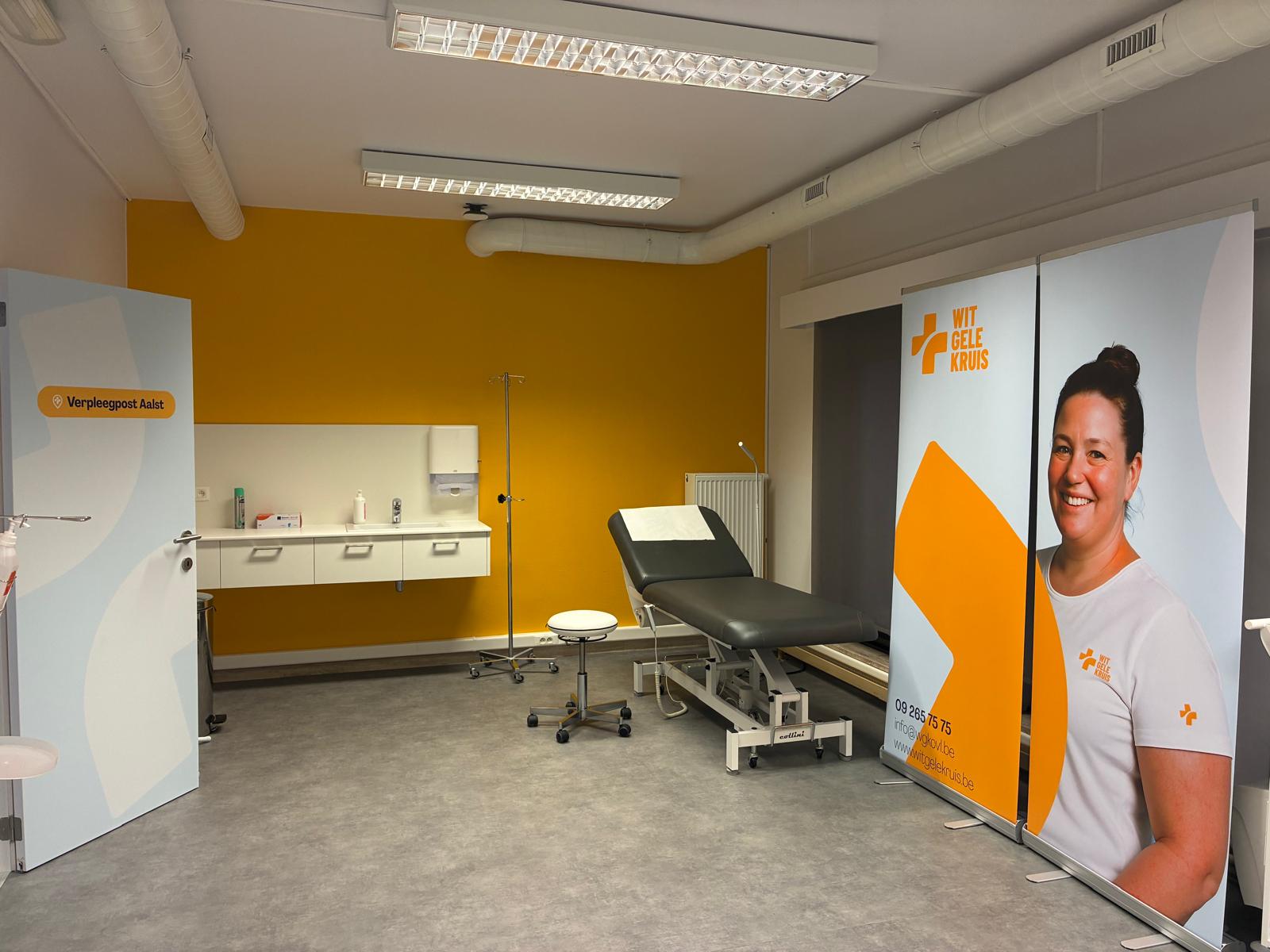 Nieuwe verpleegpost van Wit-Gele Kruis opent in Aalst