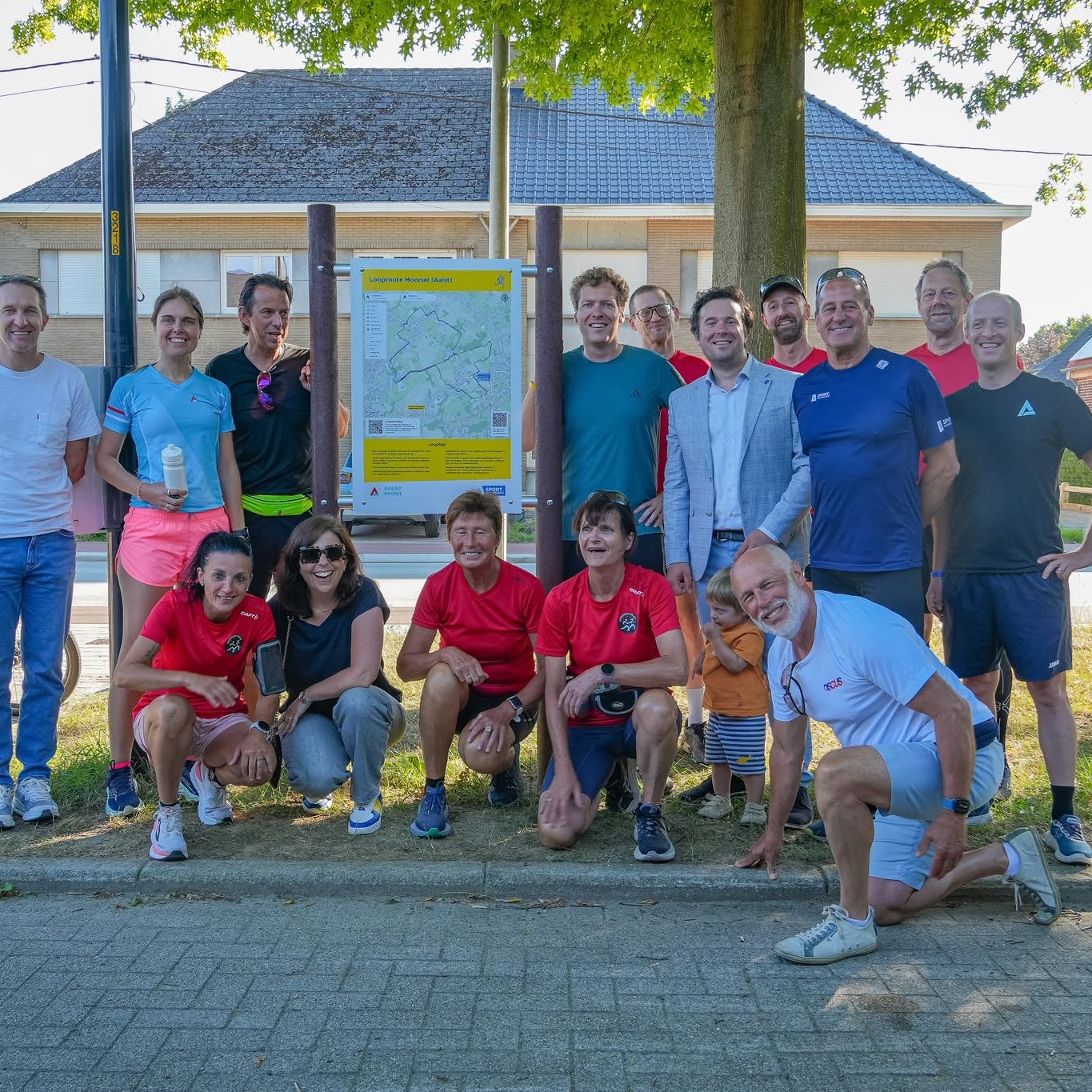 🏃👟 Nieuwe looproutes in Moorsel officieel geopend