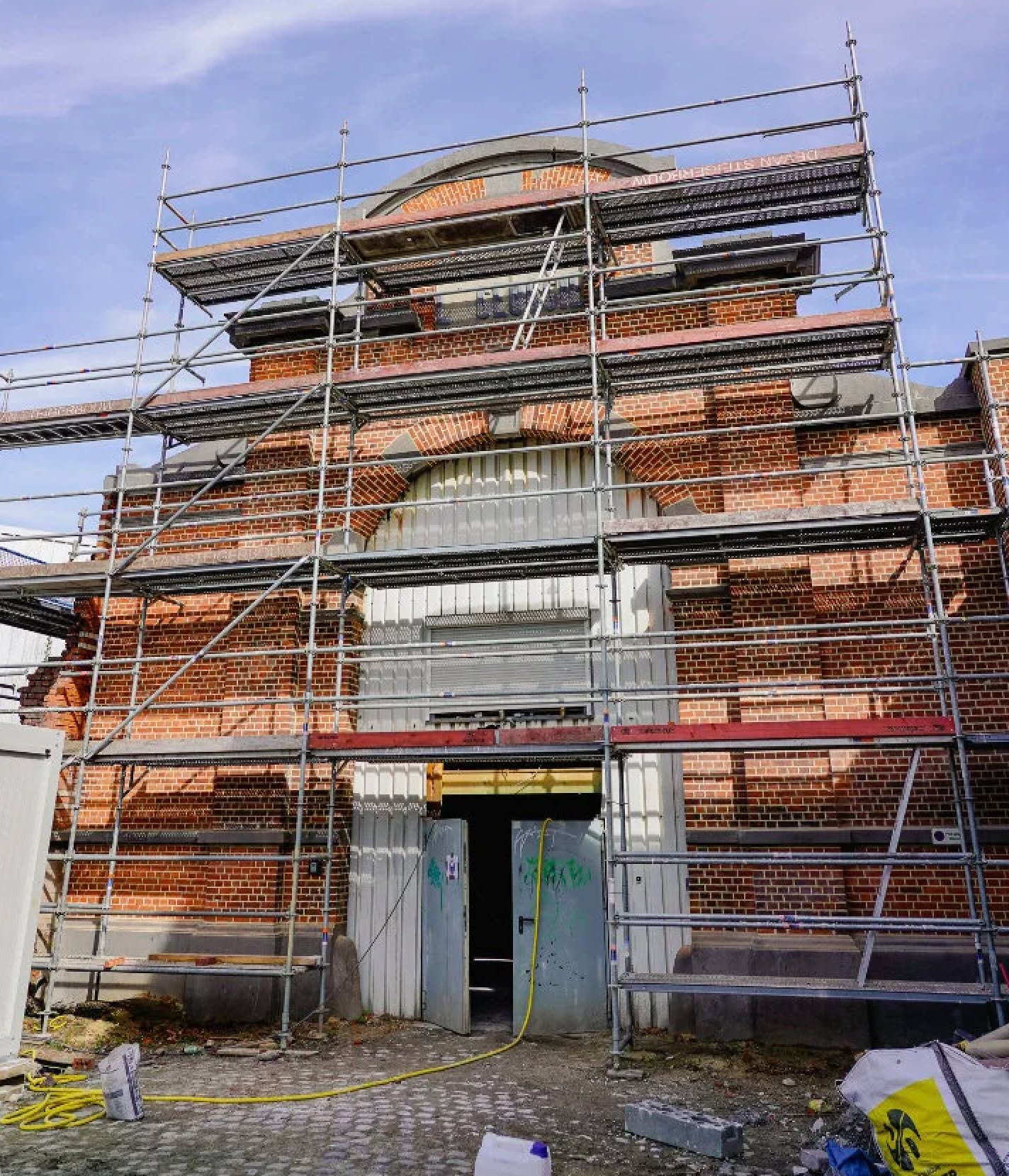 🏗️ Renovatie Filatuur La Georgie in Aalst volop aan de gang