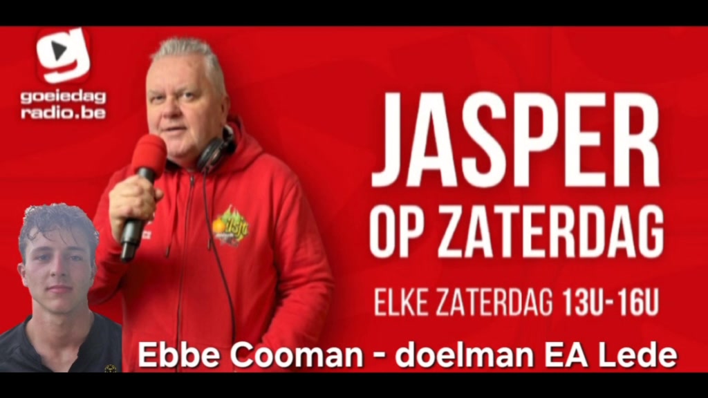 Door het uitvallen van doelman Londot (spoedig herstel Bryan) stond gisterenavond Ebbe Cooman onder de lat op Huldenberg.