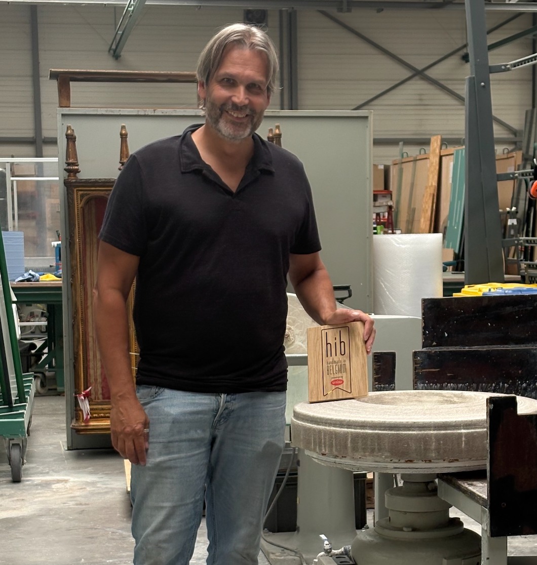 Glaswerken De Grom uit Erembodegem heeft het authenticiteitslabel ‘Handmade in Belgium’