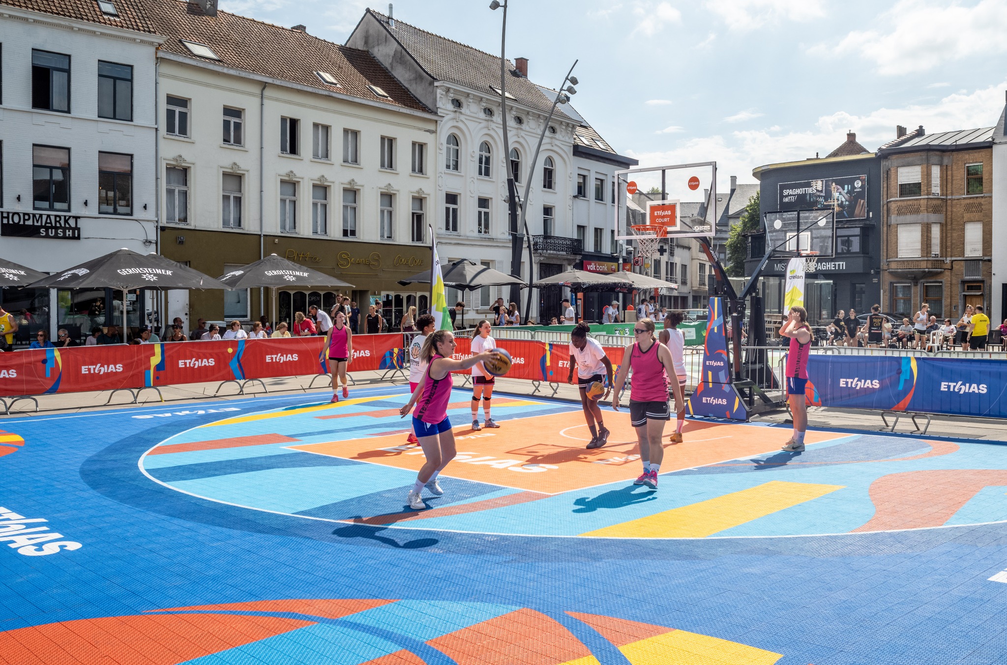 🏀 Hopmarkt Aalst was het decor voor spectaculaire Crelan 3x3 Masters