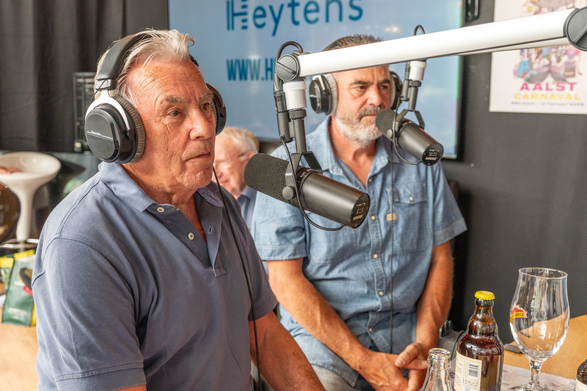 🍺🚴 Lucien Van Impe stelt jubileumbieren voor in de uitzending van Jasper Coek op Goeiedag Radio