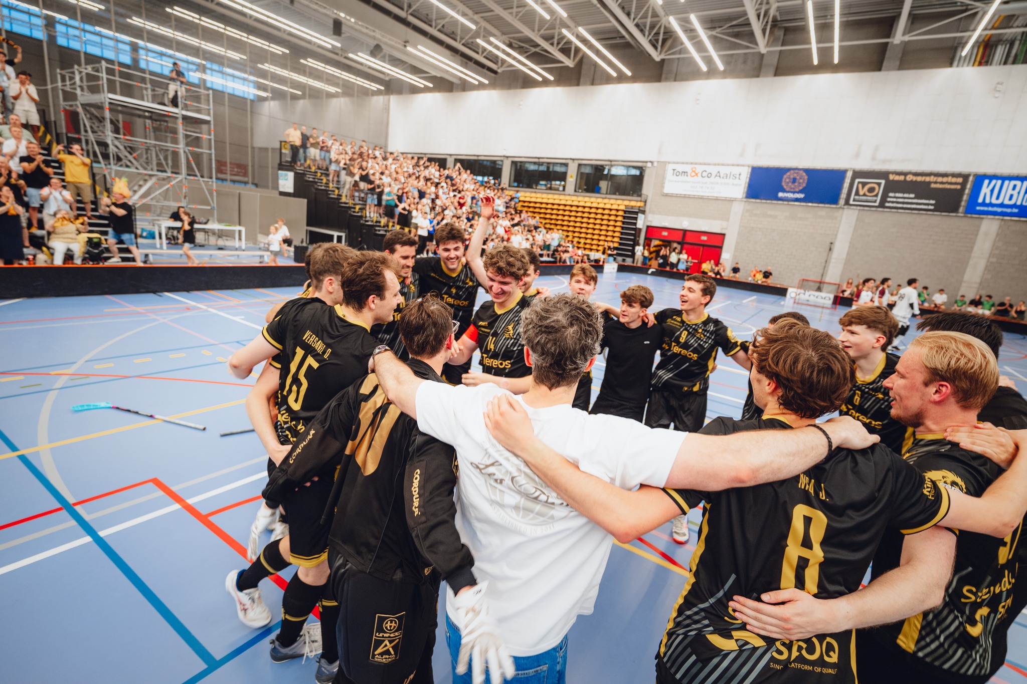 🏆 TMD Aalst pakt zesde titel op rij na overtuigende 3-0 zege in derbyfinale floorball