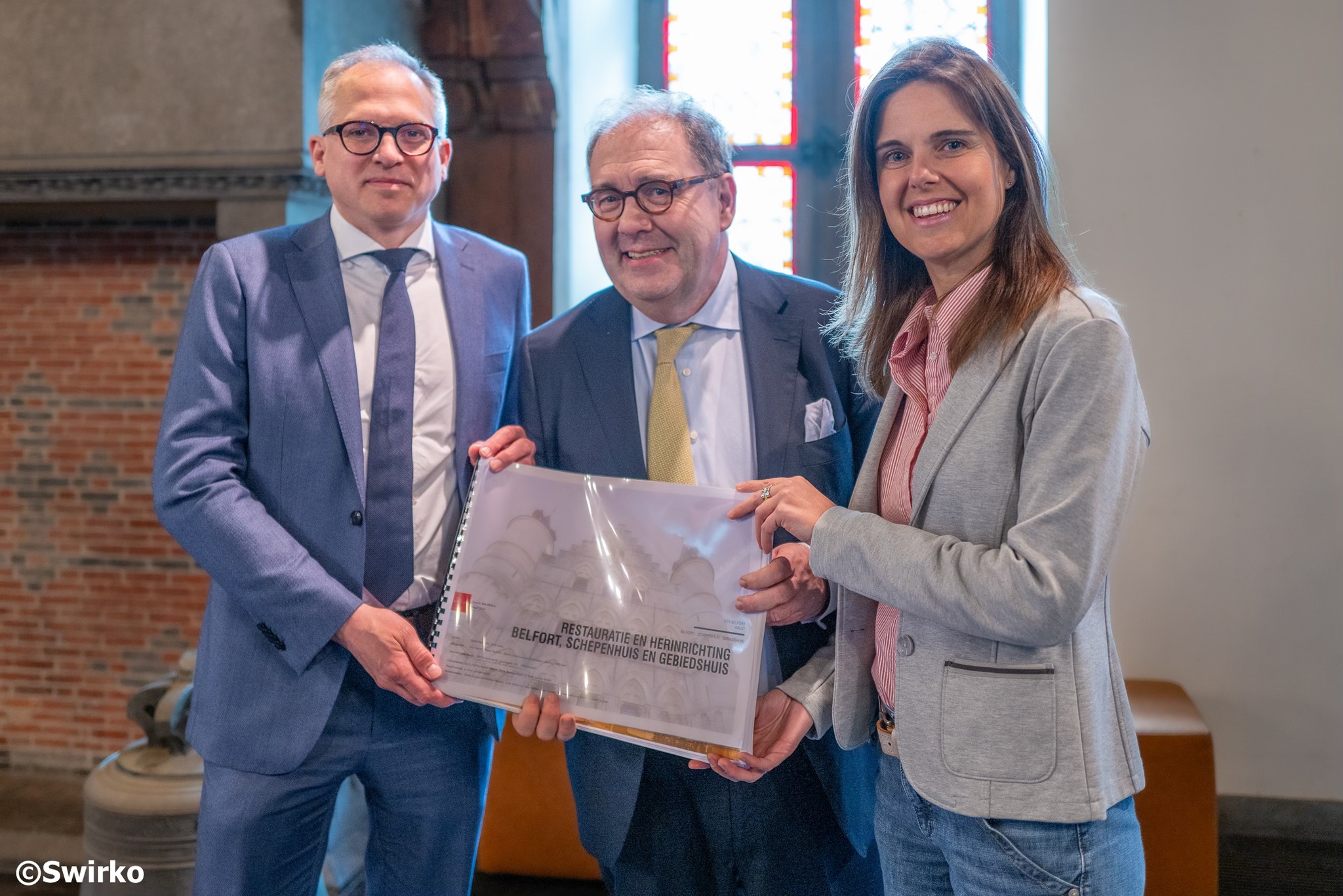 Vlaamse middelen voor de restauratie van het Oud-Schepenhuis in Aalst