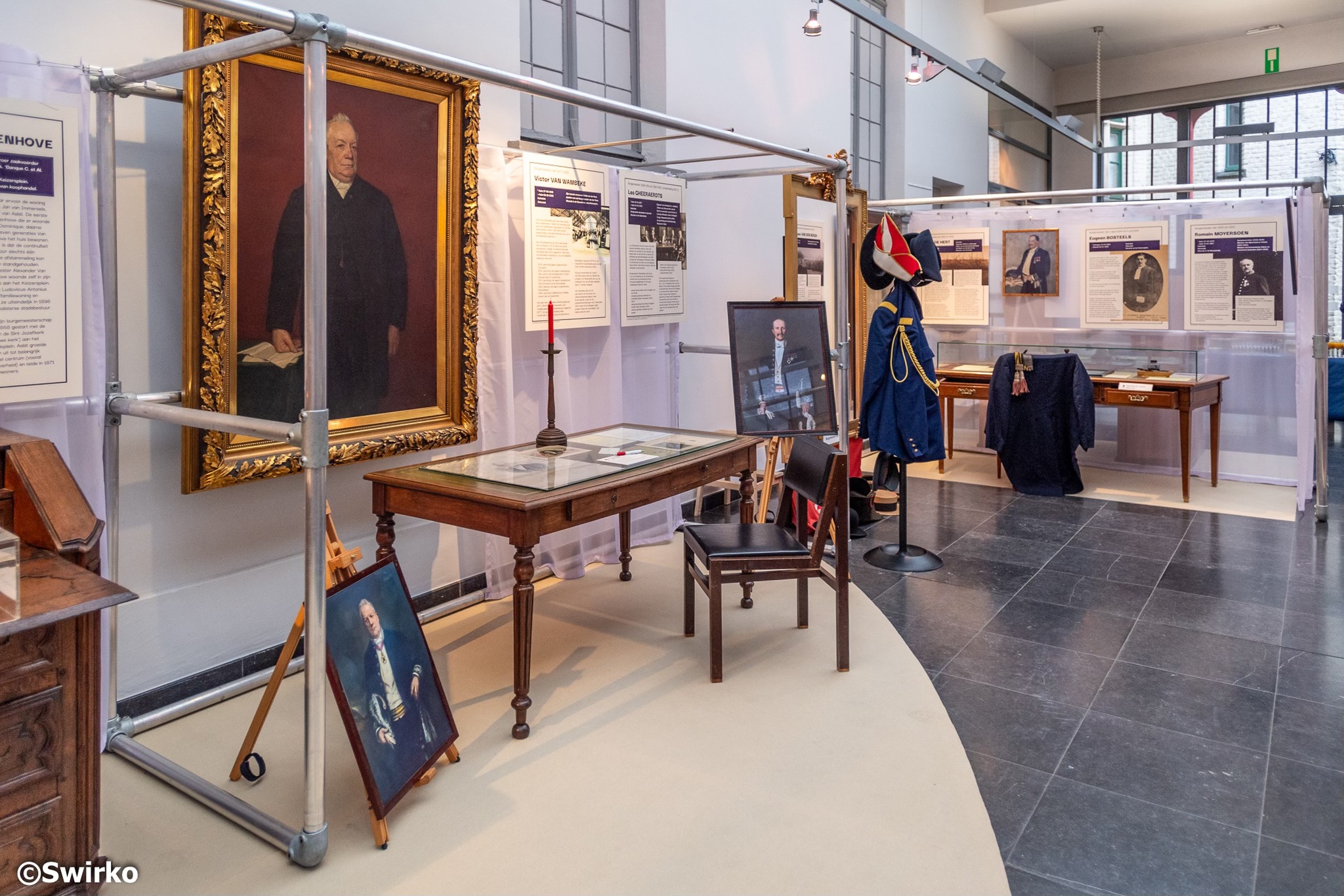 Vanaf vandaag pakt ’t Gasthuys uit met het drieluik ‘Sjerp’: een expo, een reeks nocturnes en een boek over het bestuur en de burgemeesters van Aalst.