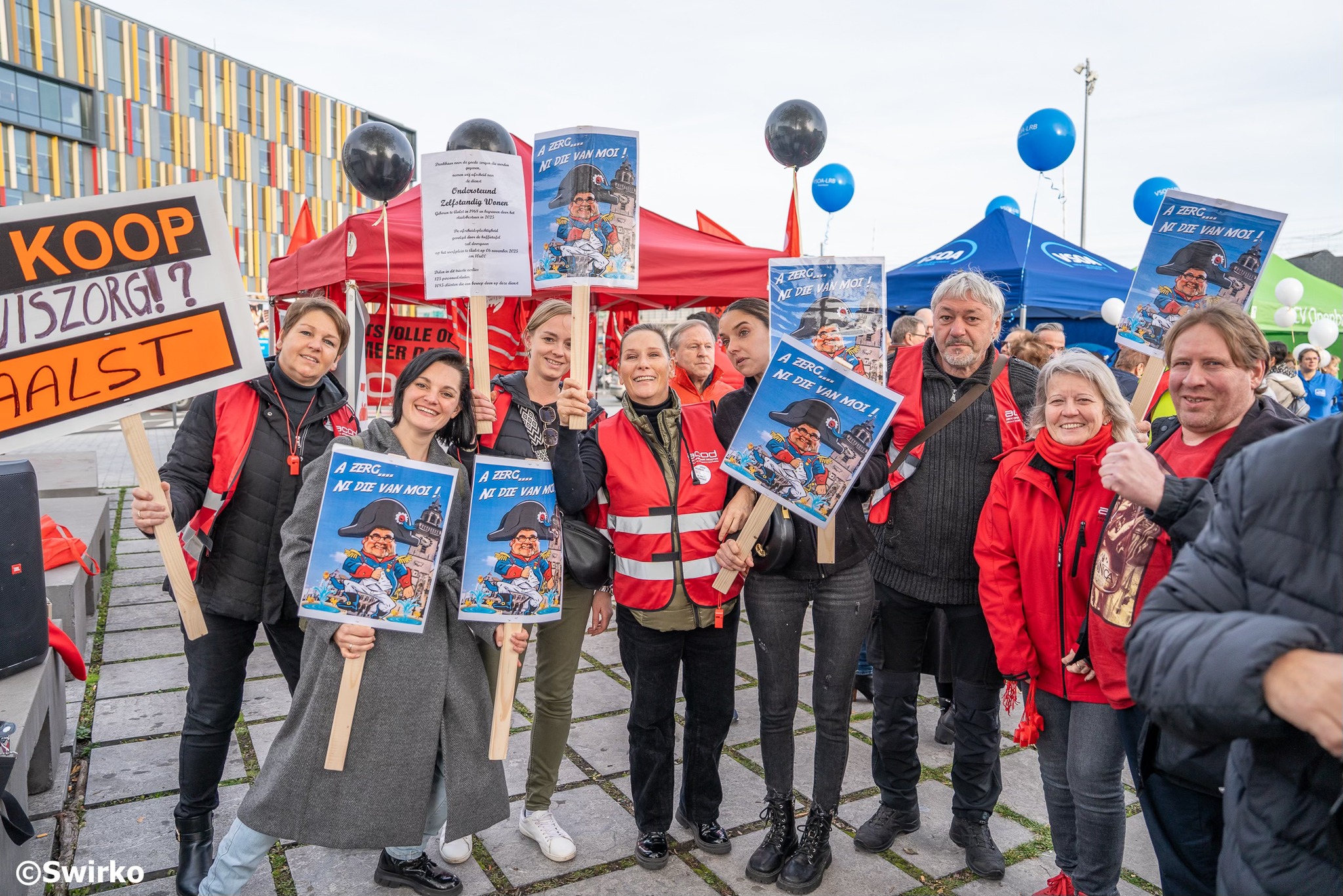 📍 Staking bij stad Aalst: personeel protesteert tegen besparingen