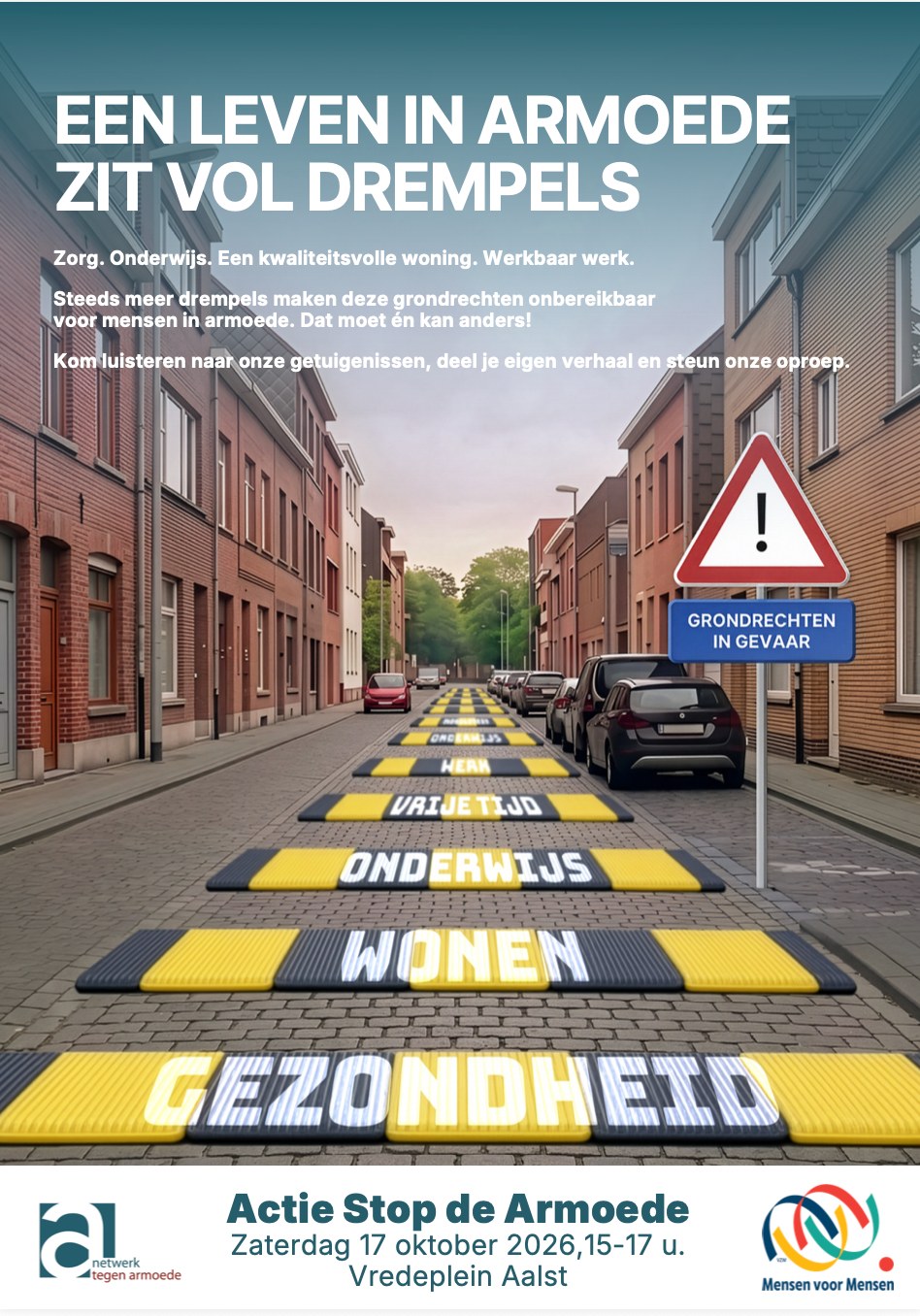 Aalsterse actie ‘Stop de Armoede’ legt drempels naar grondrechten bloot