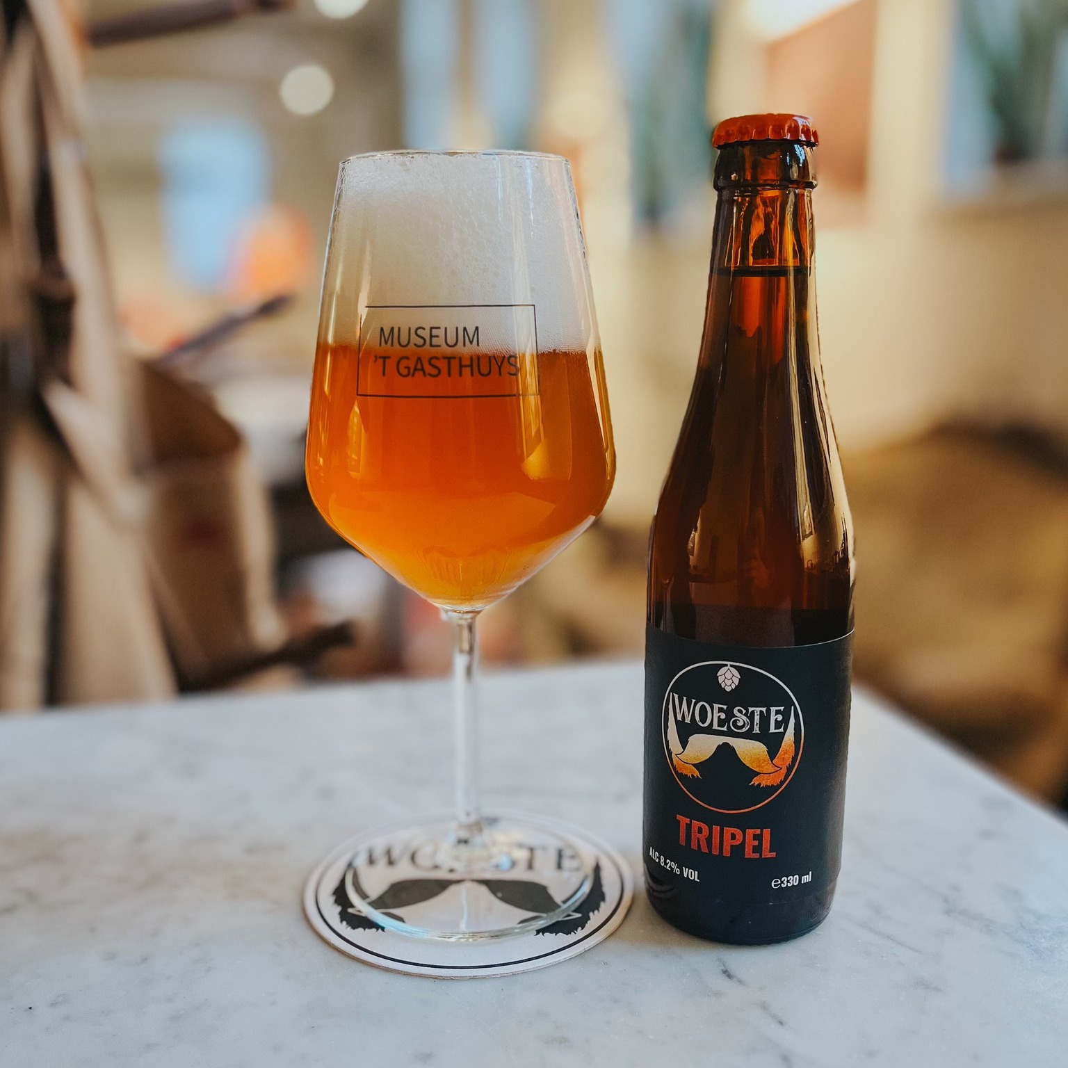 📣 Nieuwe maand, nieuwe smaken in het tijdelijke Santé-café van Museum ’t Gasthuys! 🍺