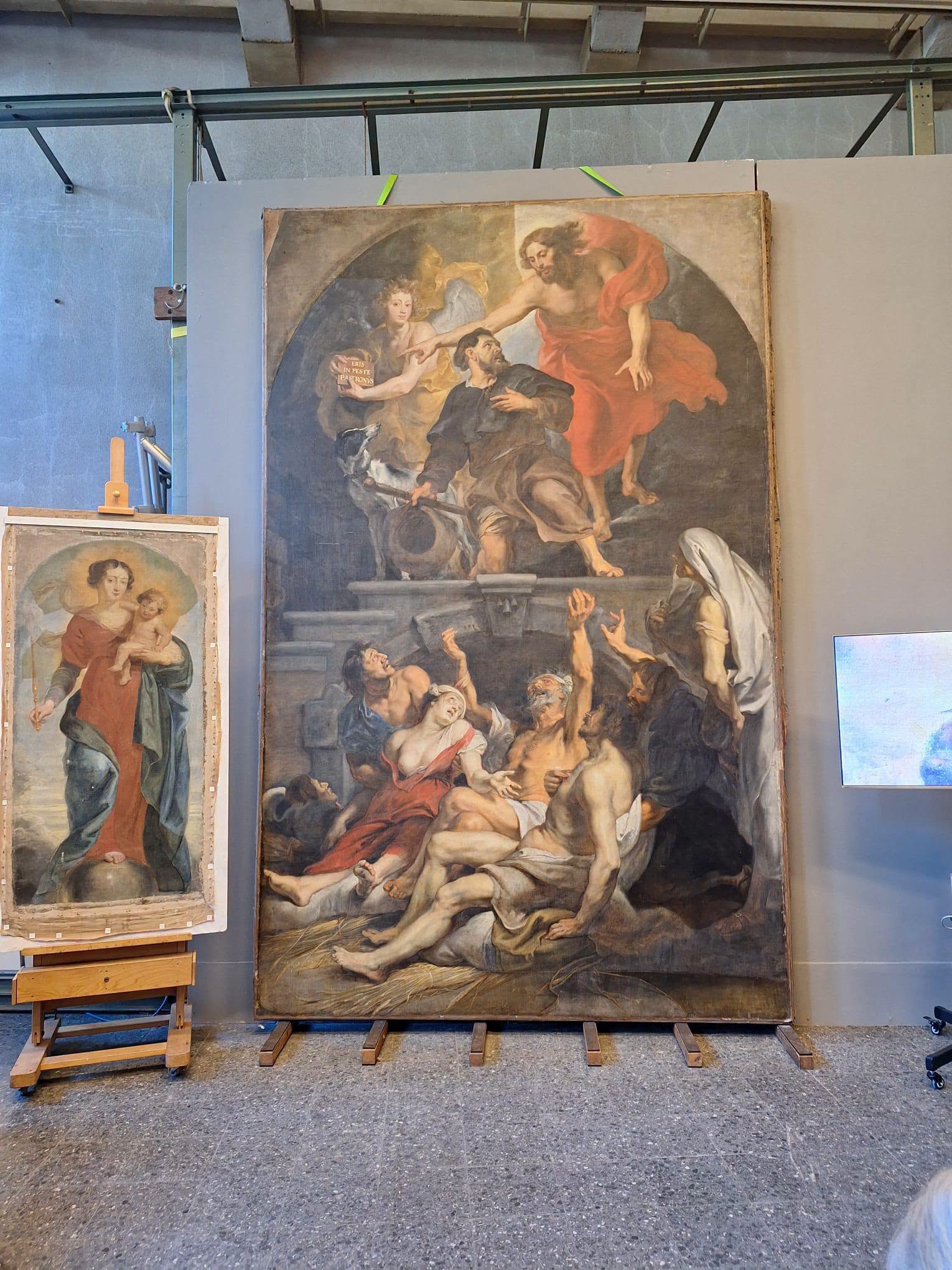 Rubensschilderijen van Sint-Martinuskerk in Aalst keren in februari terug na restauratie