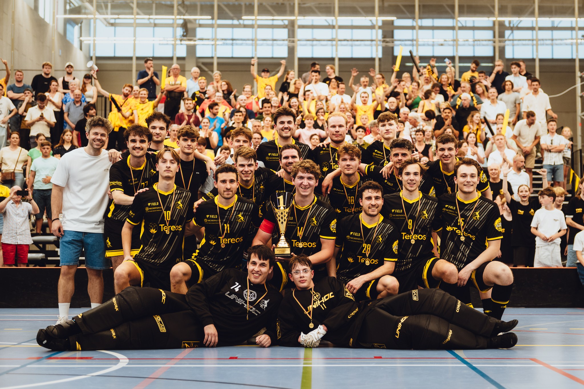 🏆 TMD Aalst pakt zesde titel op rij na overtuigende 3-0 zege in derbyfinale floorball