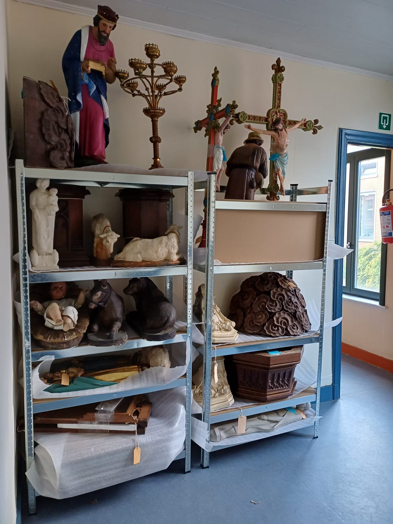 🛠️ Vrijwilligers beschermen erfgoed Sint-Jozefkerk tijdens restauratie