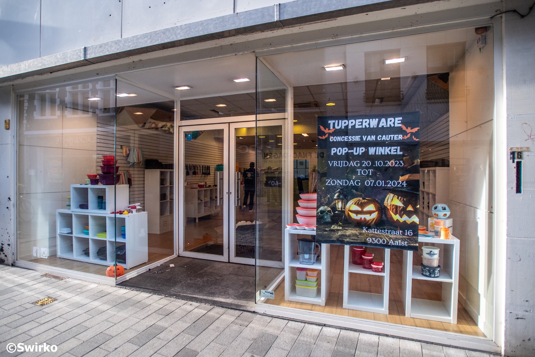Pop-up Tupperware-winkel in de Kattestraat!