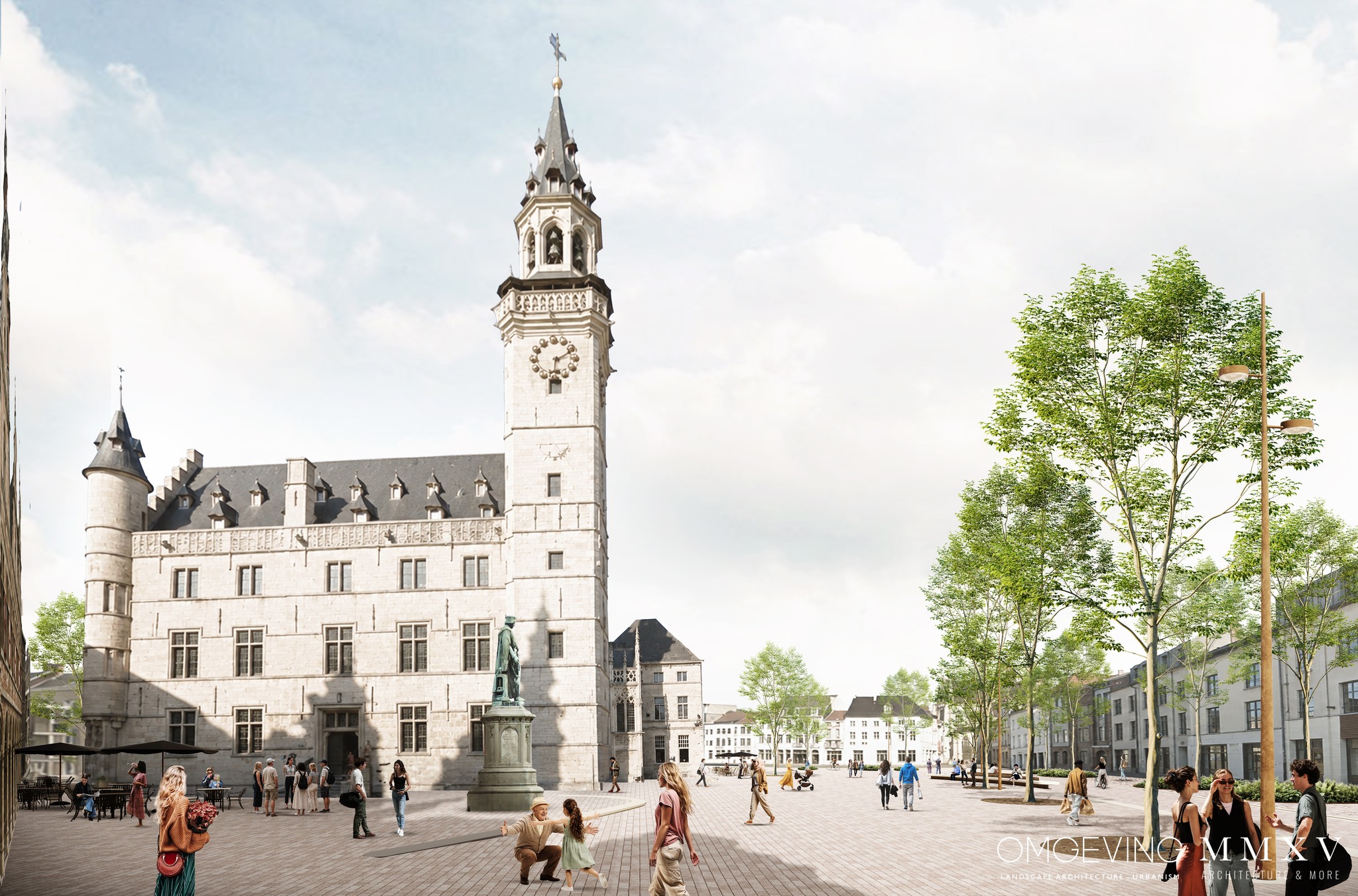 Grote Markt Aalst krijgt grondige make-over: werken starten eind september