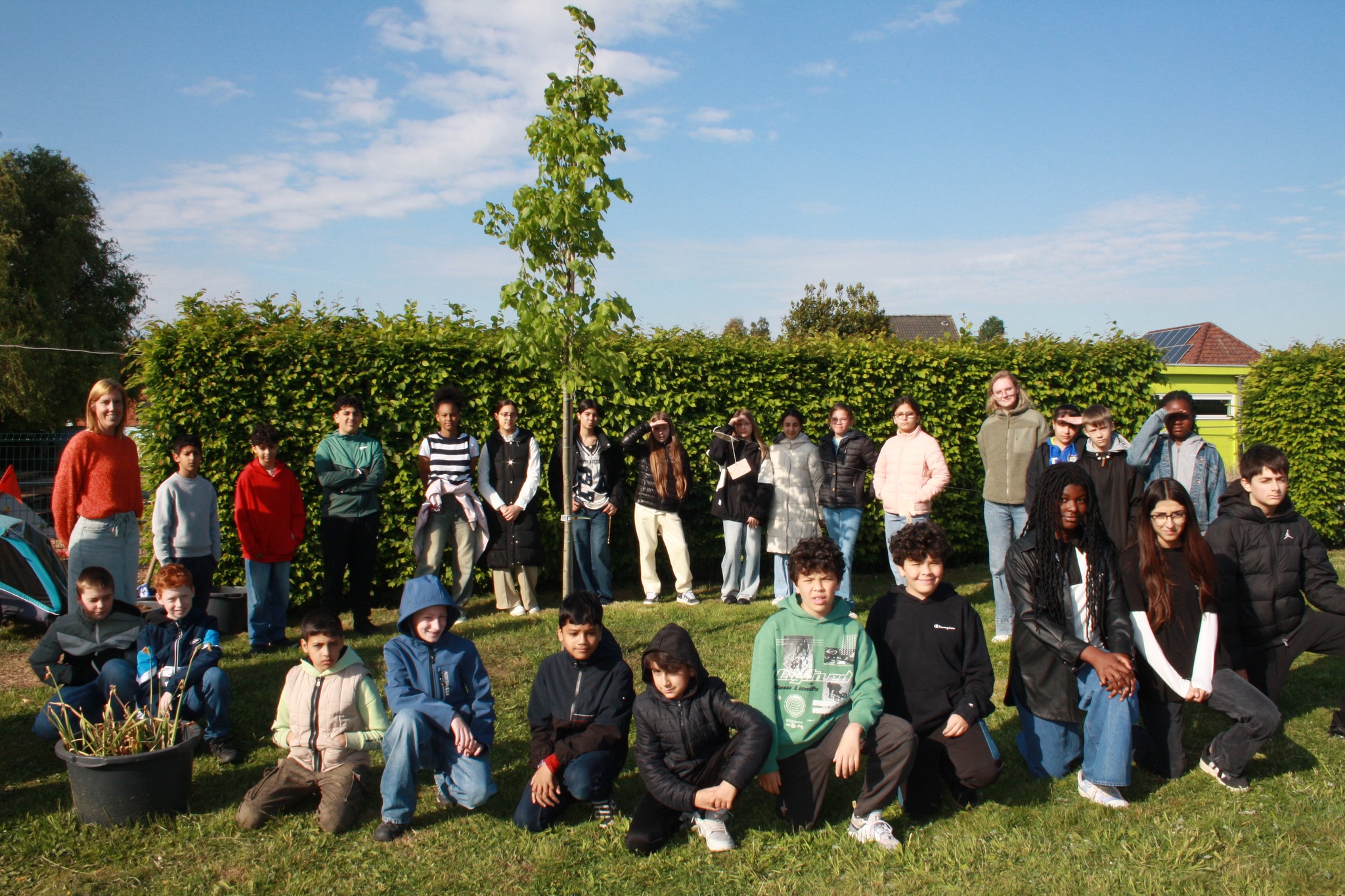 🌳 Vredesboom geplant op GO! Basisschool De Nieuwe Arend 🌳