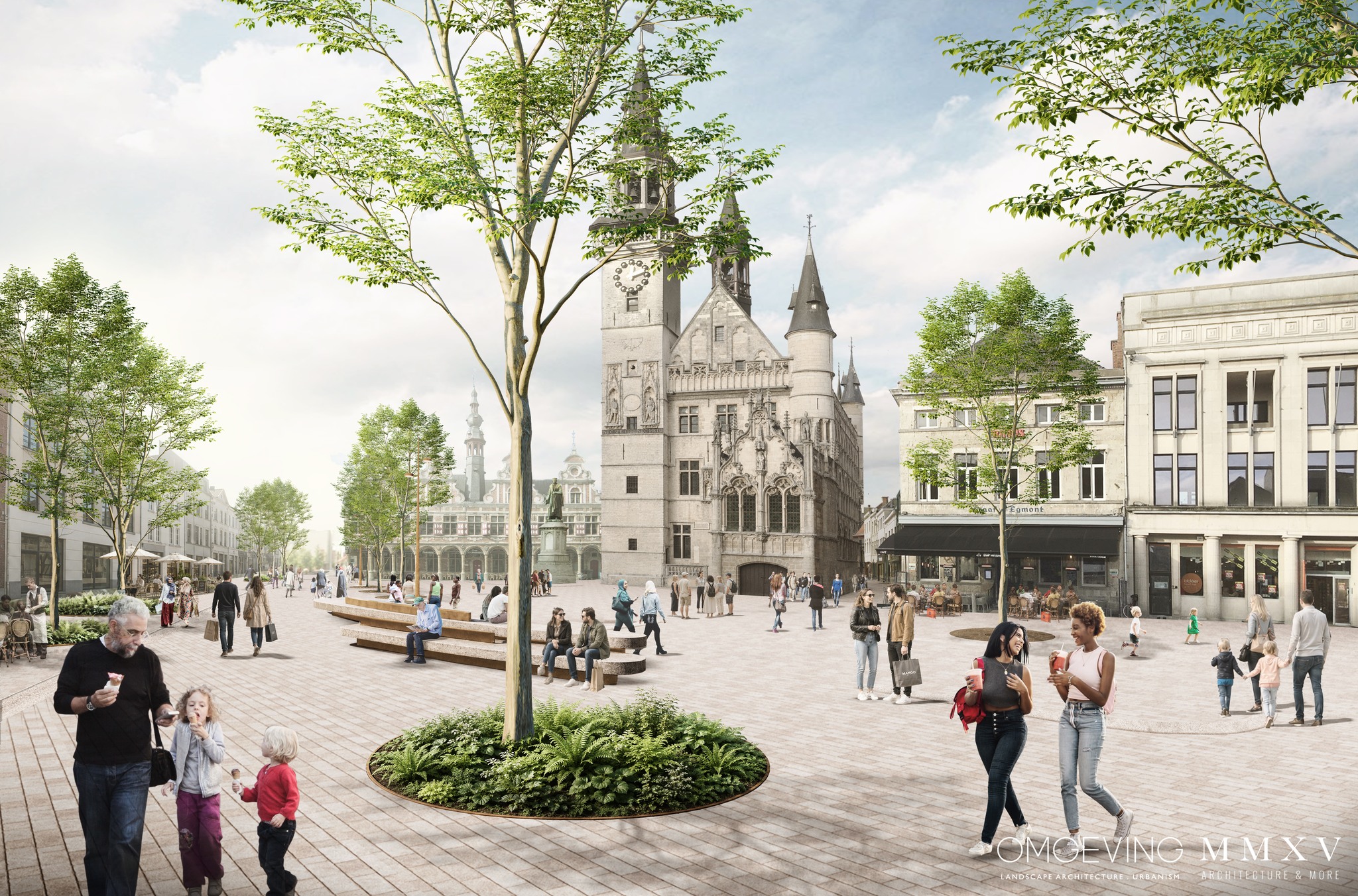 Grote Markt Aalst krijgt grondige make-over: werken starten eind september