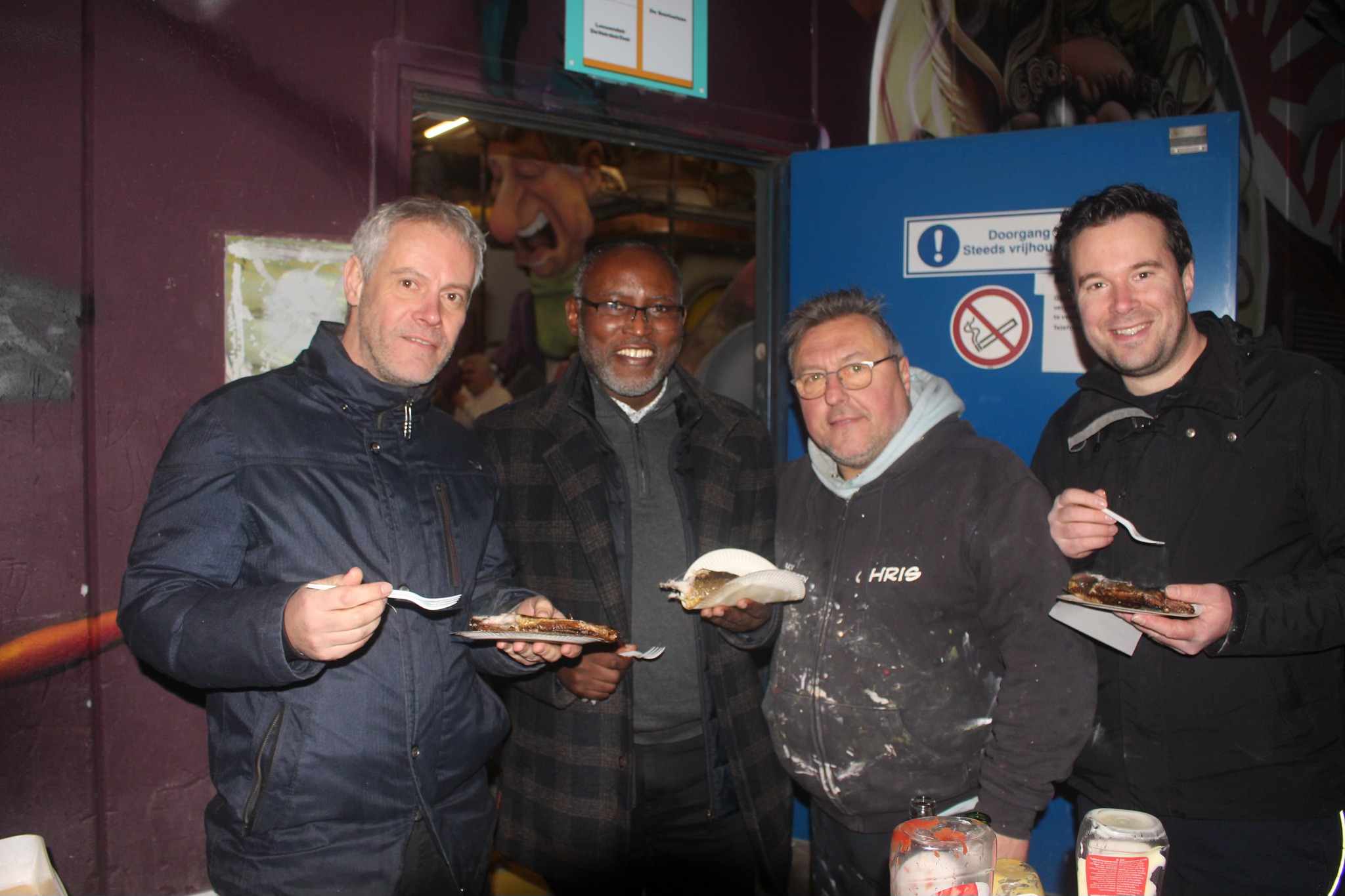 🍸 Team cd&v op jeneverronde in carnavalswerkhallen