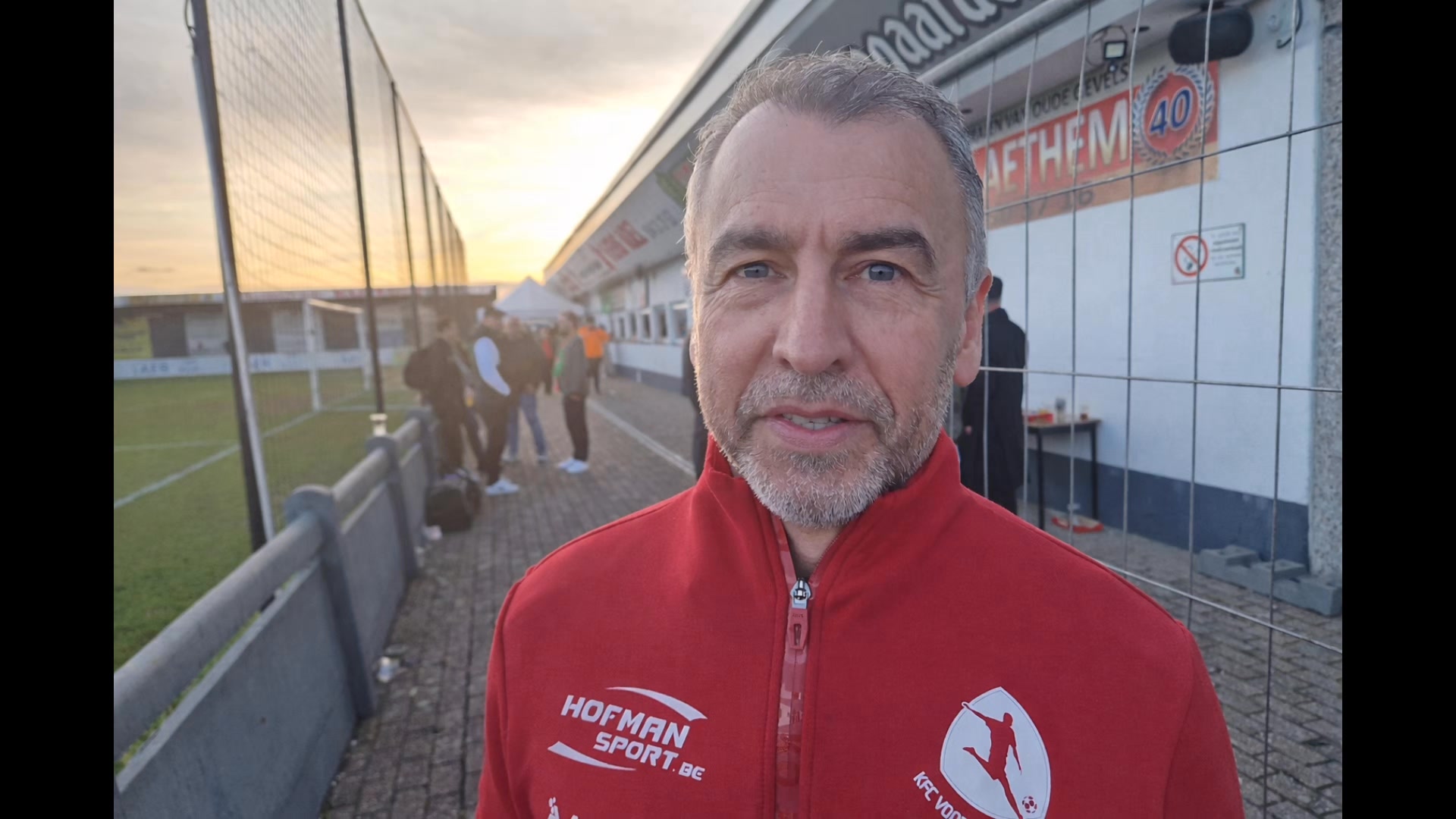 Reacties na de match van coach Dave De Herdt (Eendracht Aalst Lede) en assistent coach Serge Beerens (Voorde Appelterre)