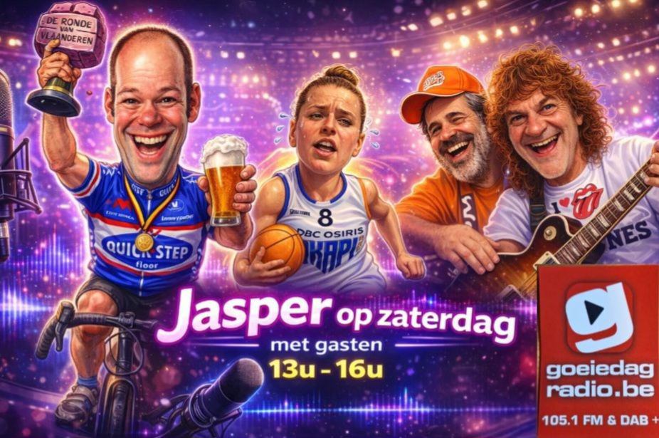 Morgen paaszaterdag, tussen 13u en 16u