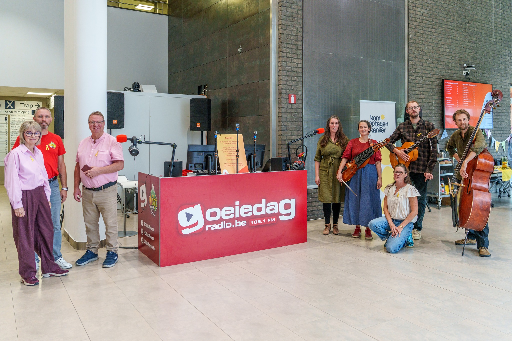 AZORG en Goeiedag Radio brengen warme verhalen tijdens Dag tegen Kanker in Aalst