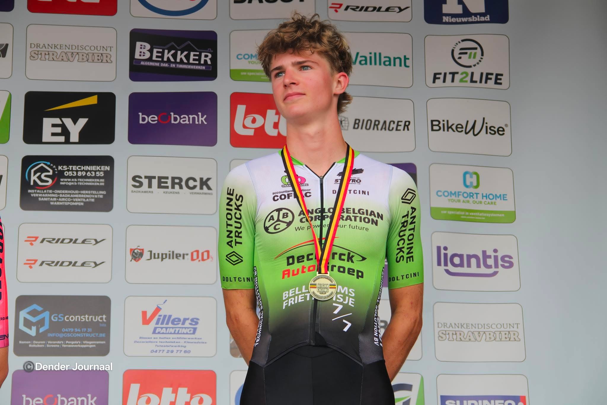 Thibault Marcelis verrast in Iddergem en kroont zich tot Belgisch kampioen