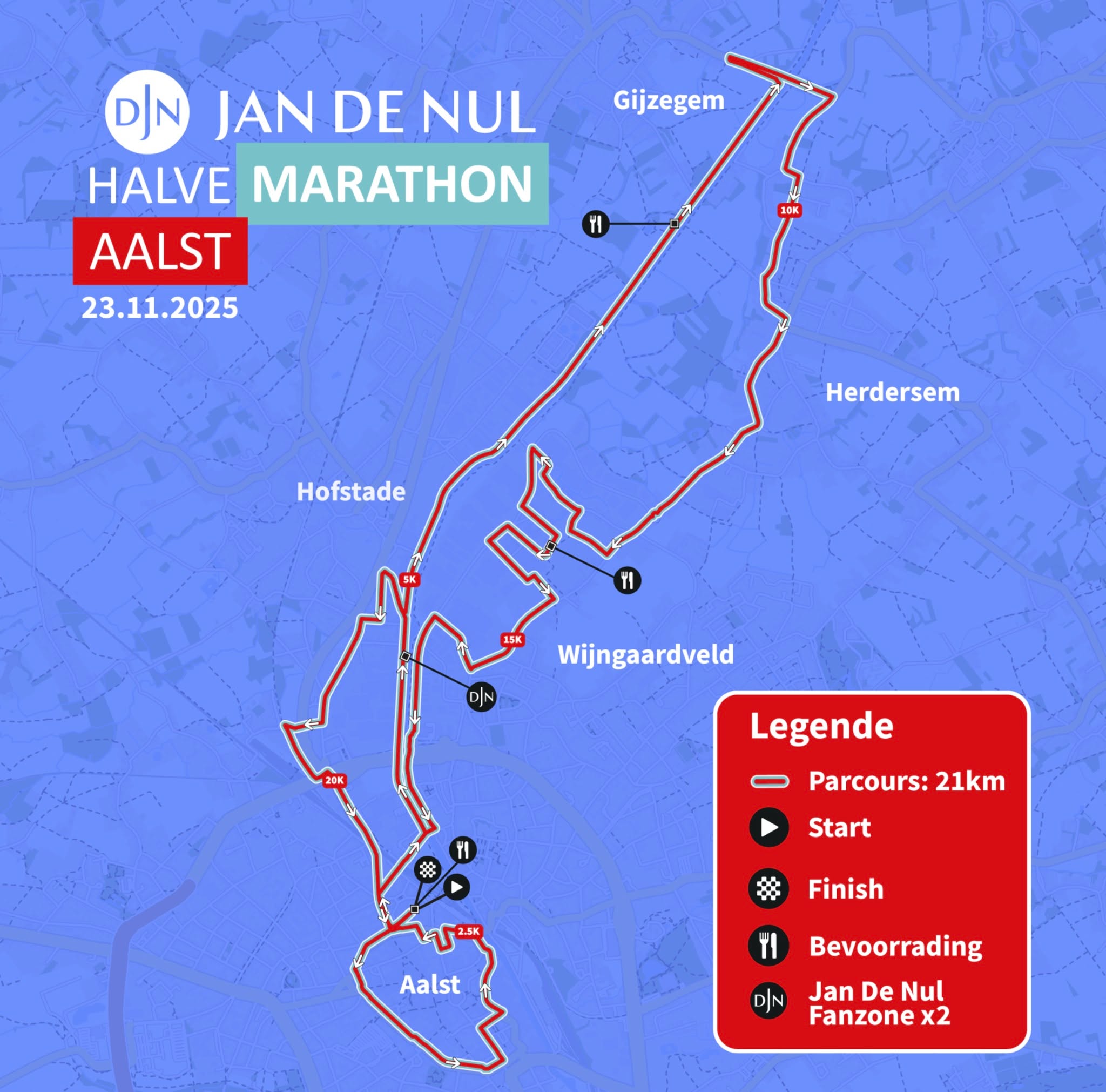 🏃‍♂️ Aalst klaar voor eerste Halve Marathon op 23 november! 🏃‍♀️