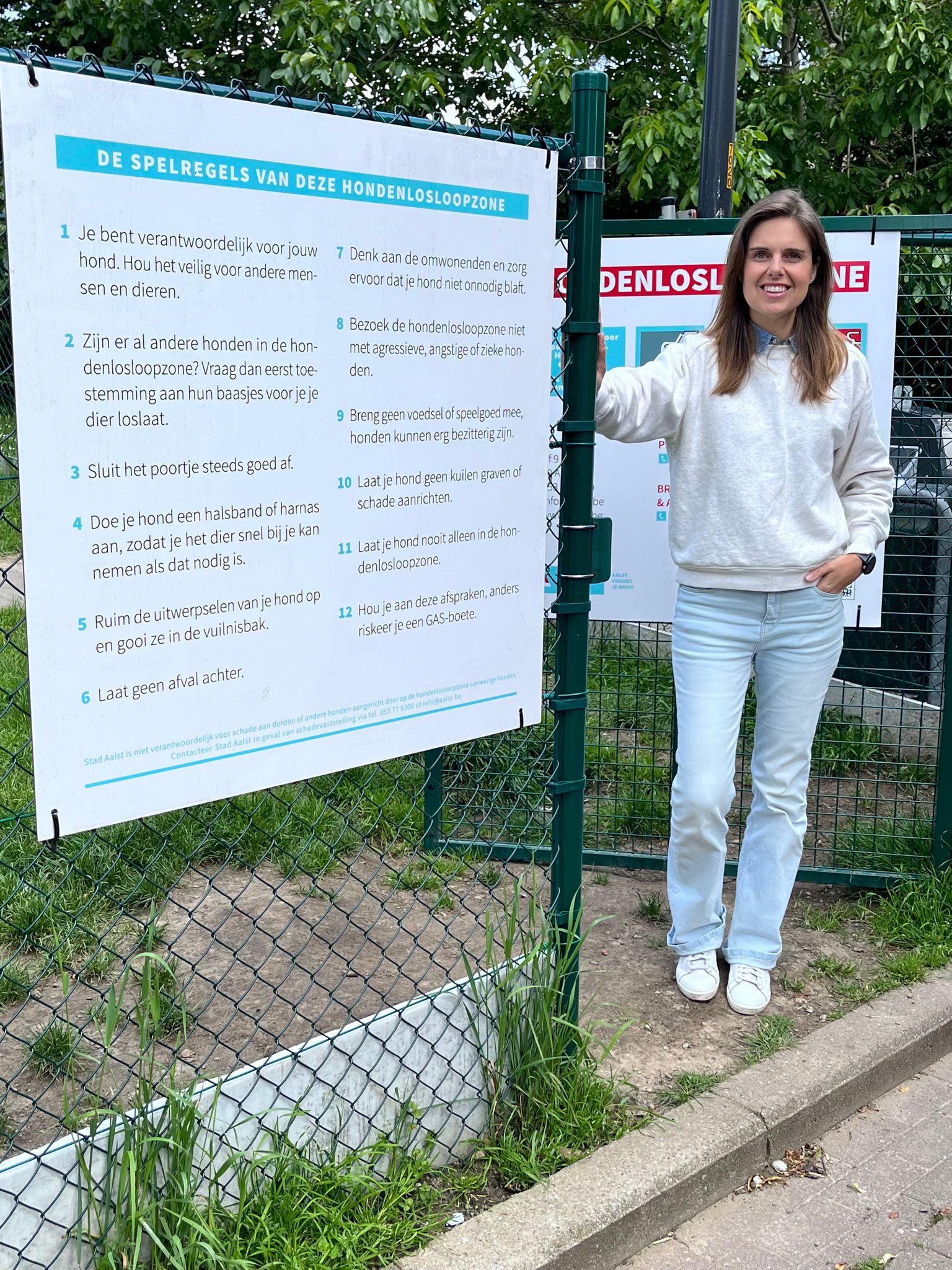 Hondenlosloopzones op rechteroever zijn vernieuwd