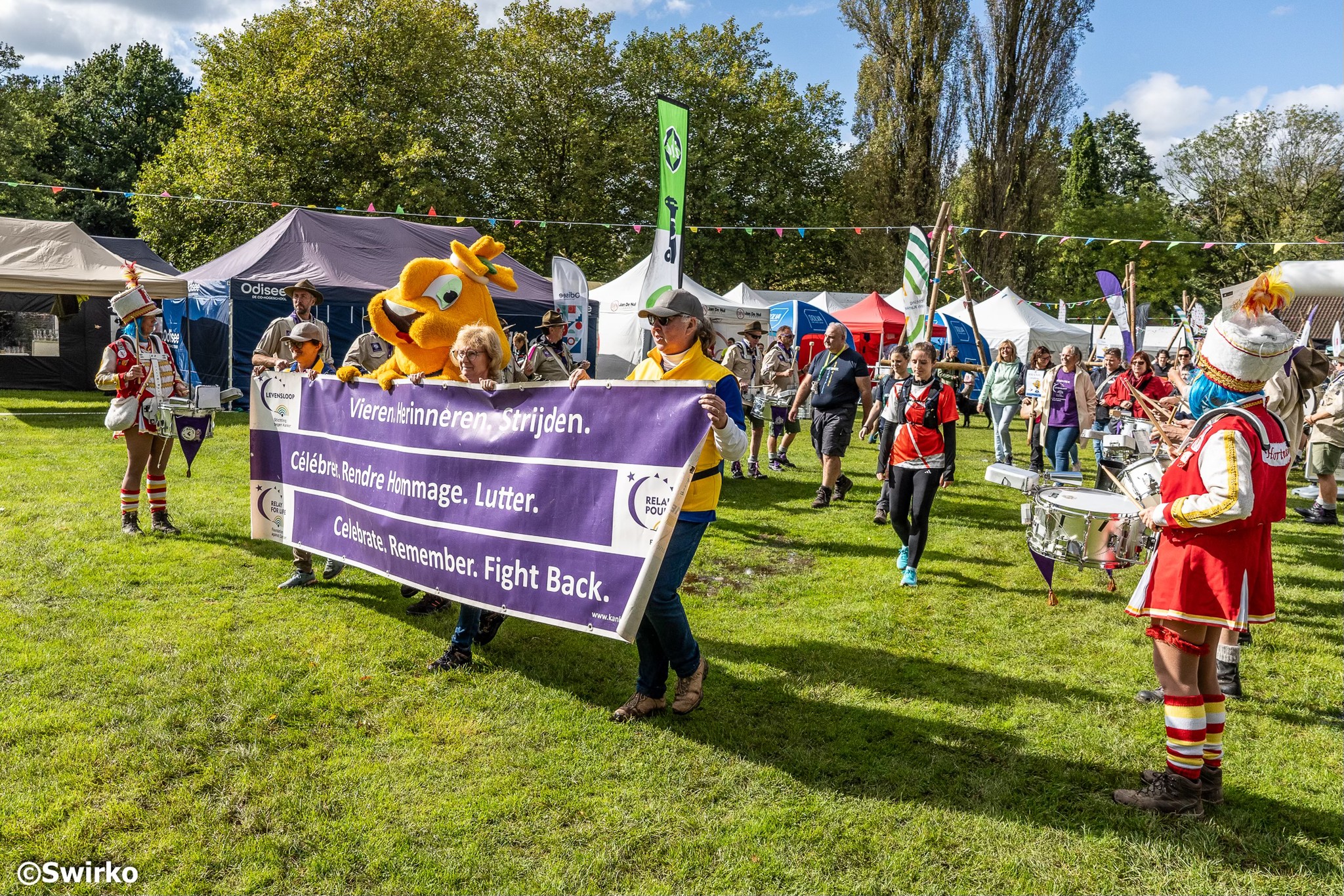 De openingsceremonie van Levensloop 2024! 🏃