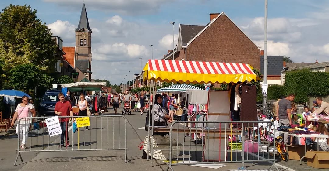🛍️ Herdersem maakt zich op voor grote rommelmarkt en garageverkoop tijdens de Centrumfeesten