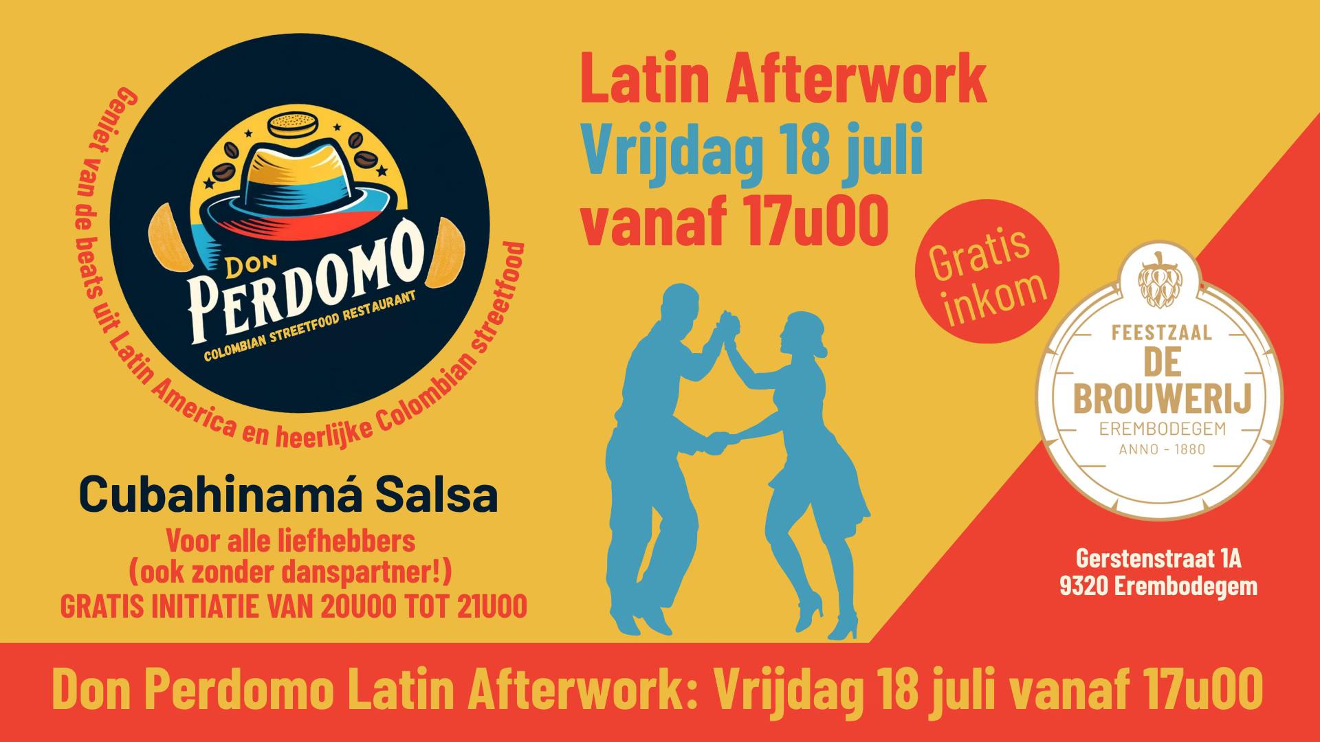 LATIN NIGHT in De Brouwerij – Colombia komt naar Erembodegem!