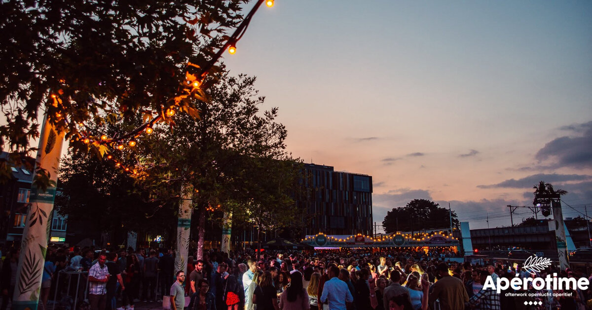 Apérotime strijkt opnieuw neer in Aalst: "Vrijdag dansen op het Werfplein"