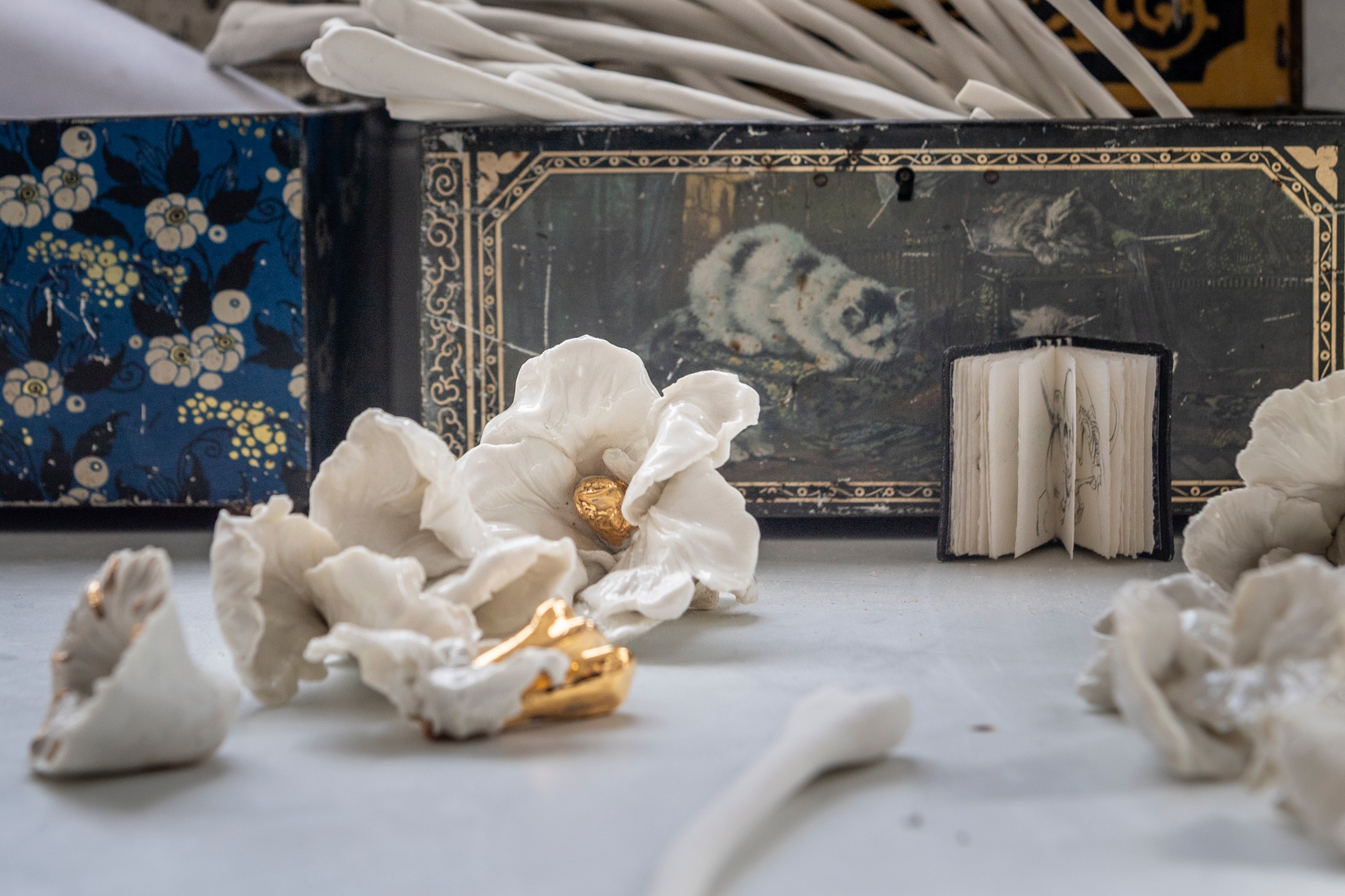 Peggy Wauters geeft unieke masterclass porseleinen bloemen in Aalst: plaatsen zijn beperkt