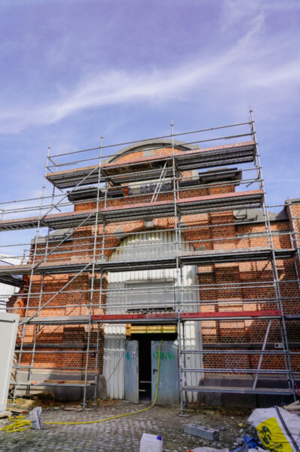 Werken Filatuur La Georgie volop bezig.