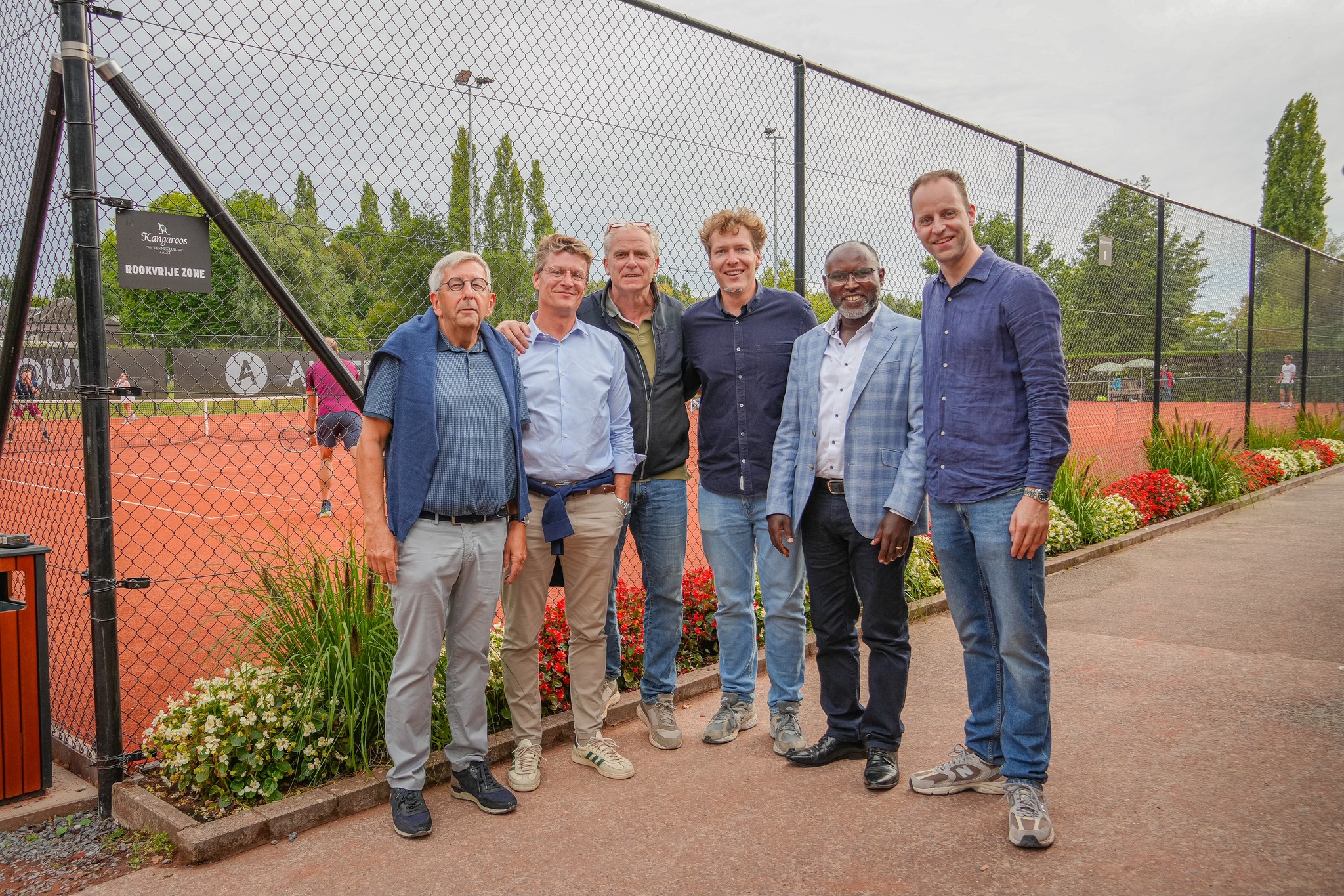 🎾 Tennisclub Kangaroos vernieuwt terreinen met steun van stad Aalst