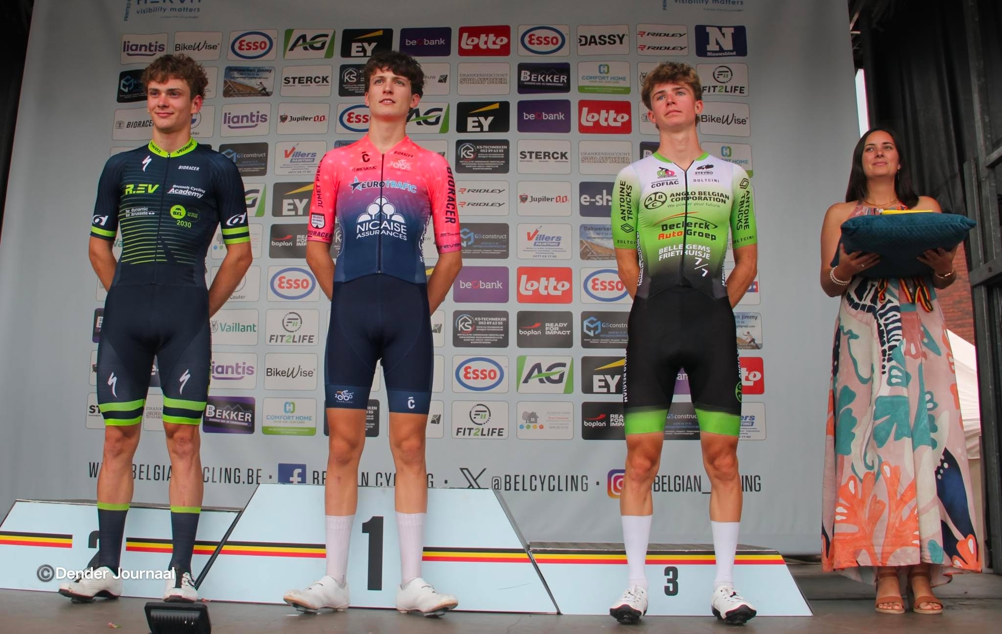 Thibault Marcelis verrast in Iddergem en kroont zich tot Belgisch kampioen
