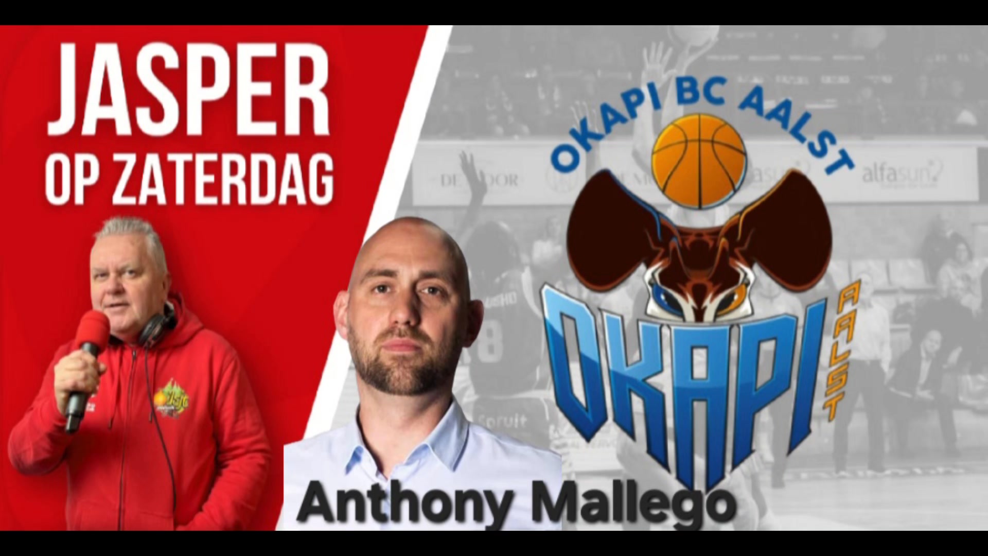 Gisteren hadden we een voorbeschouwing op de wedstrijd Okapi Aalst tegen het Nederlandse Landstede Hammers met sportief manager Anthony Mallego in "Jasper op zaterdag". Okapi verloor met 81-95.