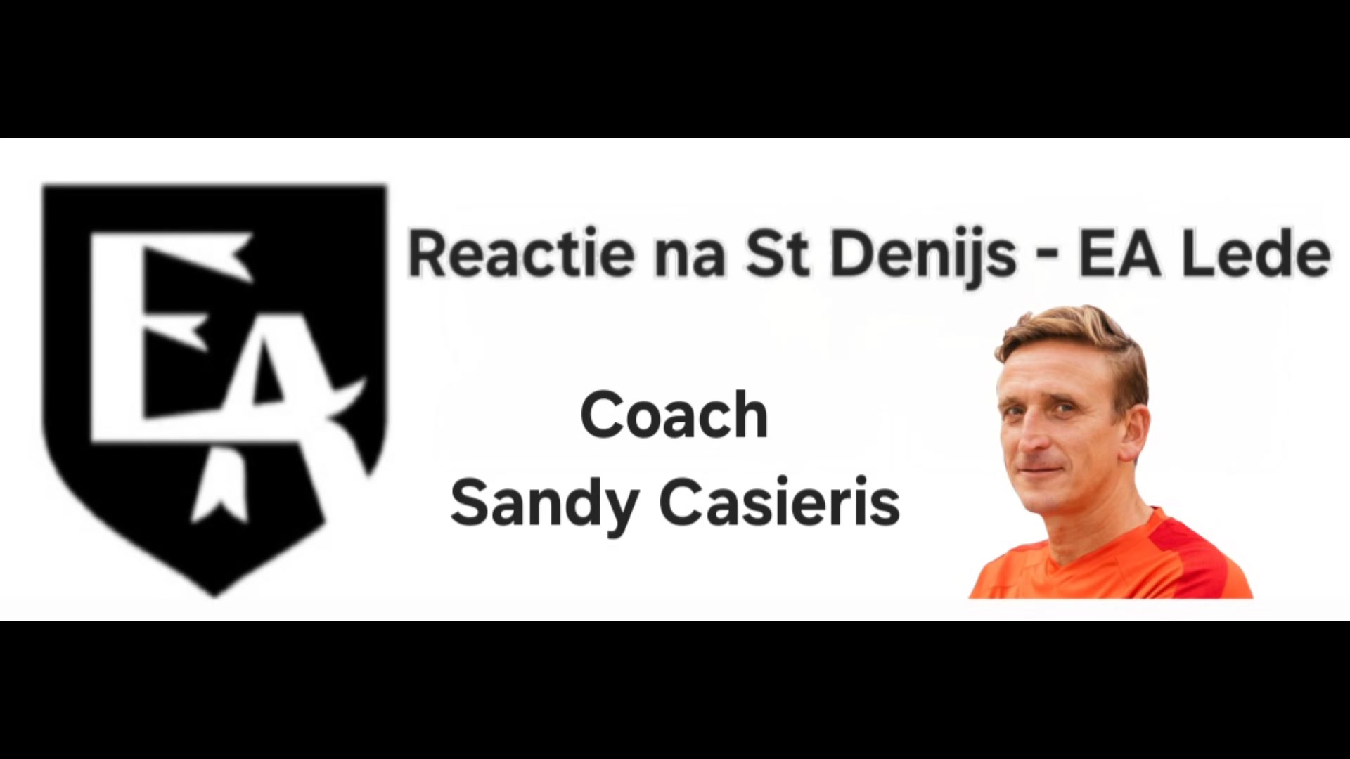 ⚽ Eendracht Aalst Lede komt niet verder dan 1-1 op Sint-Denijs