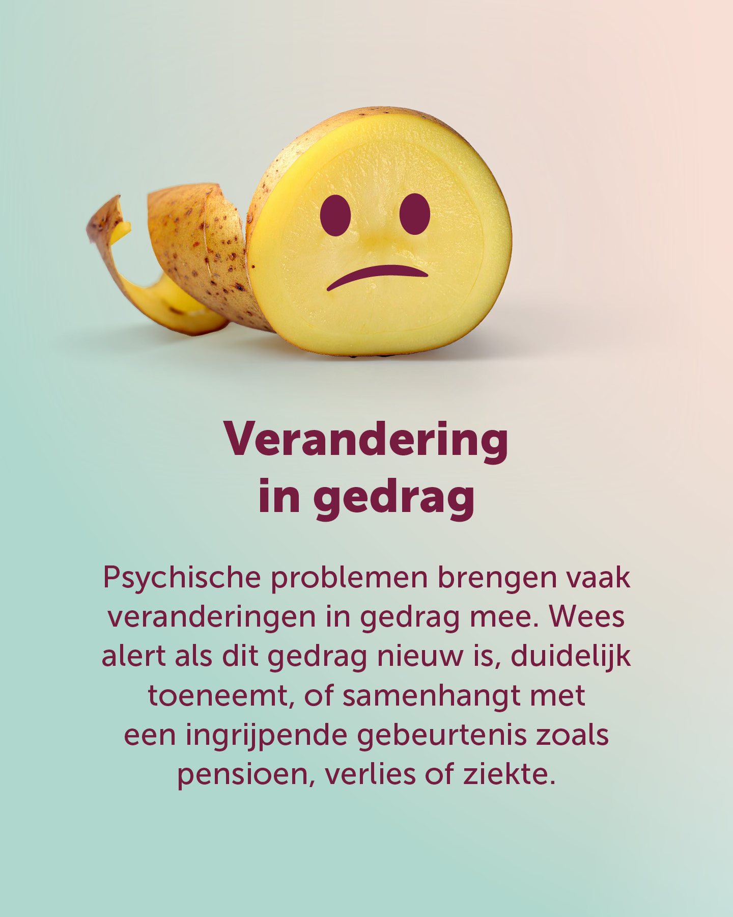 AZORG: "Psychische problemen bij 65-plussers worden vaak niet herkend. Men beschouwt de signalen ten onrechte als iets wat hoort bij het ouder worden.